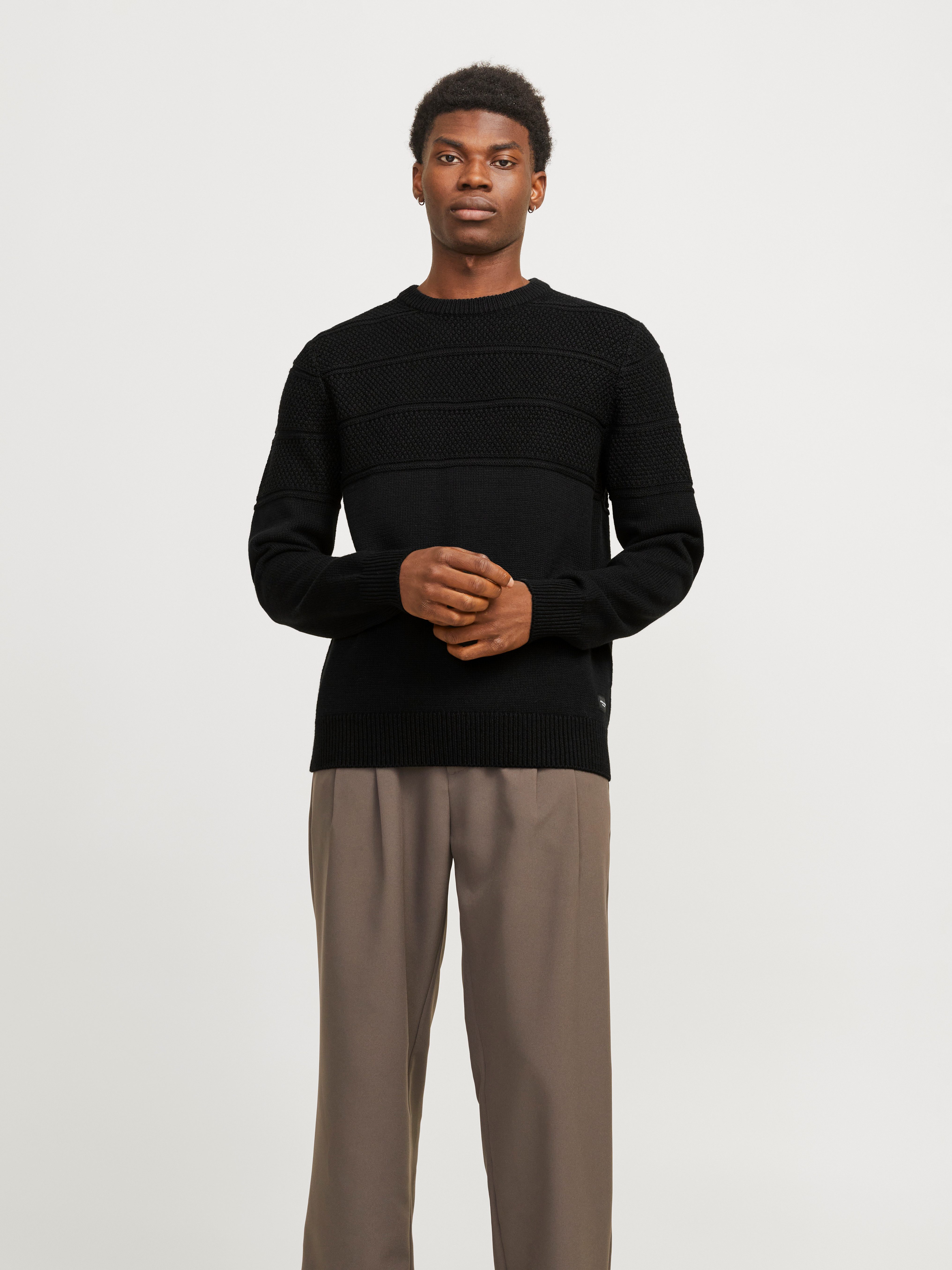 Jack & Jones Trui met ronde hals JJJERRY KNIT CREW NECK AW24