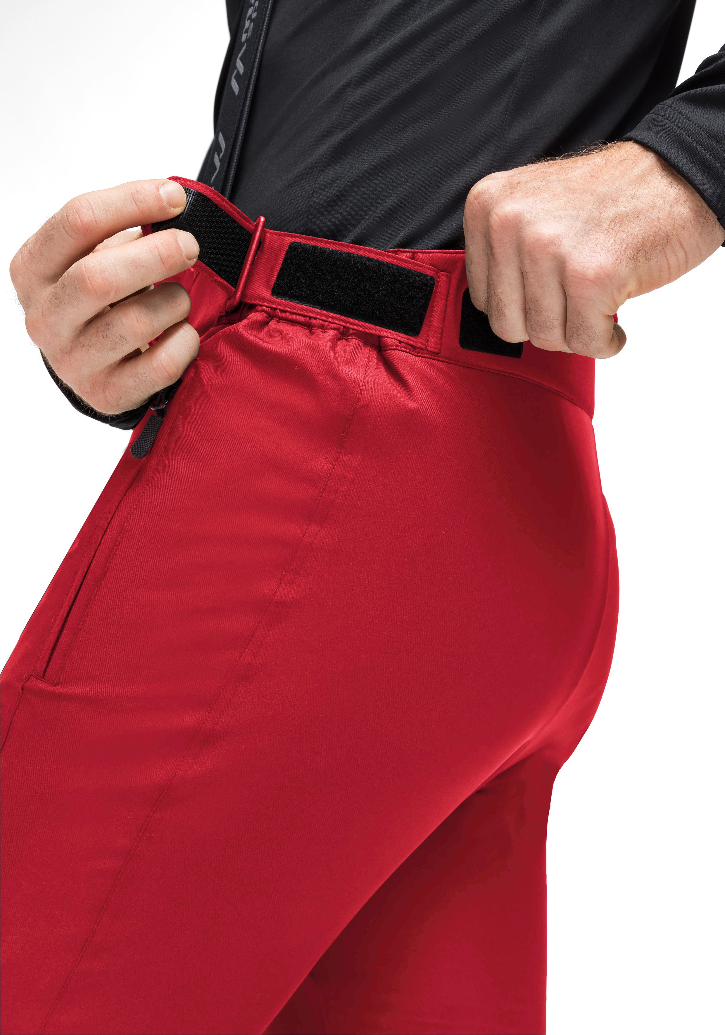 Maier Sports Skibroek Joscha slim Heren sneeuwbroek met bretels wind waterdicht slim fit