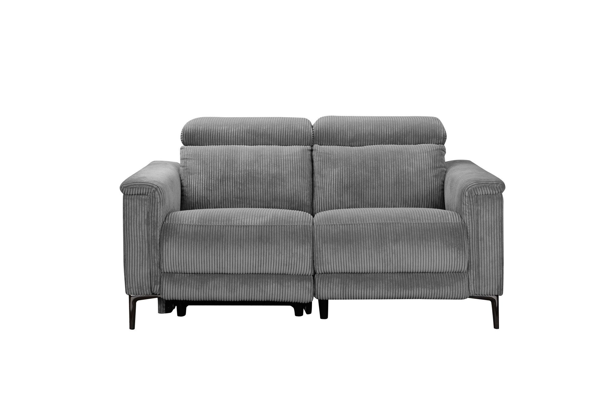 Places of Style 2-zitsbank Lund in Cord, met handmatige of elektrische