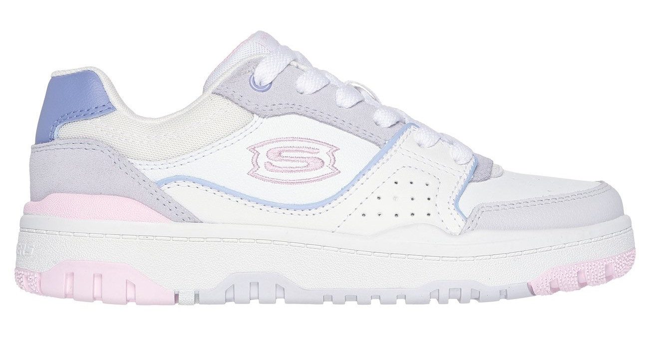 Skechers Sneakers SKX-228 , veterschoenen, retro sneaker met logoborduursel, maat sjabloon om te downloaden