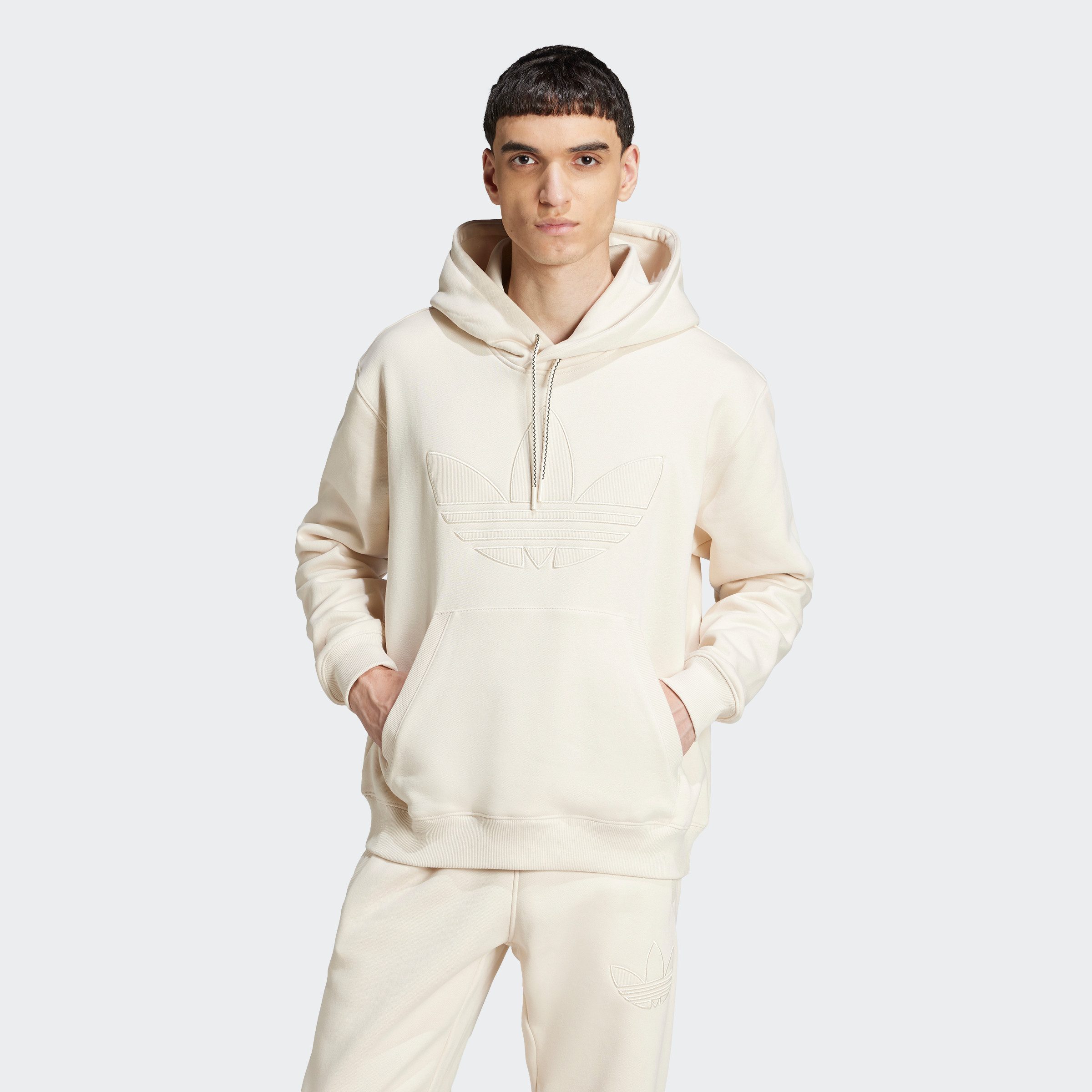 adidas Originals Hoodie HOODED SWEAT heren hoodies maat XXXL wit
