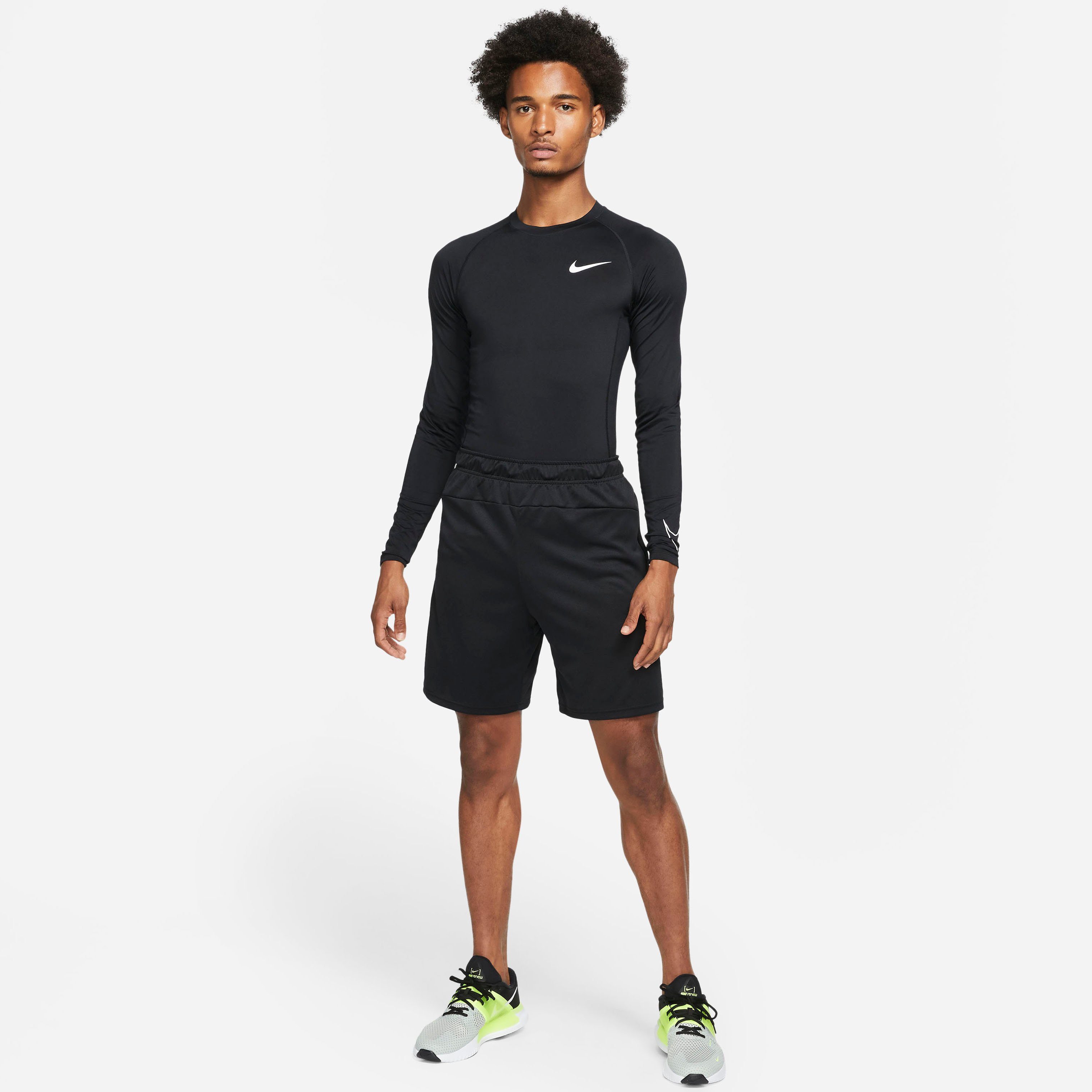 Nike Trainingsshirt PRO DRI-FIT MENS TIGHT FIT LONG-SLEEVES