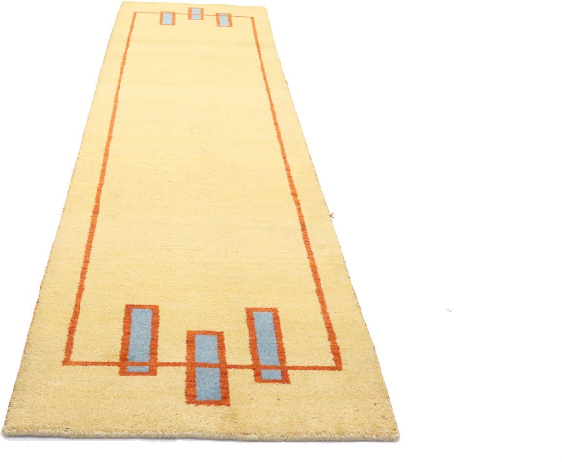 morgenland Wollen kleed Gabbeh-kleed met de hand geknoopt beige handgeknoopt