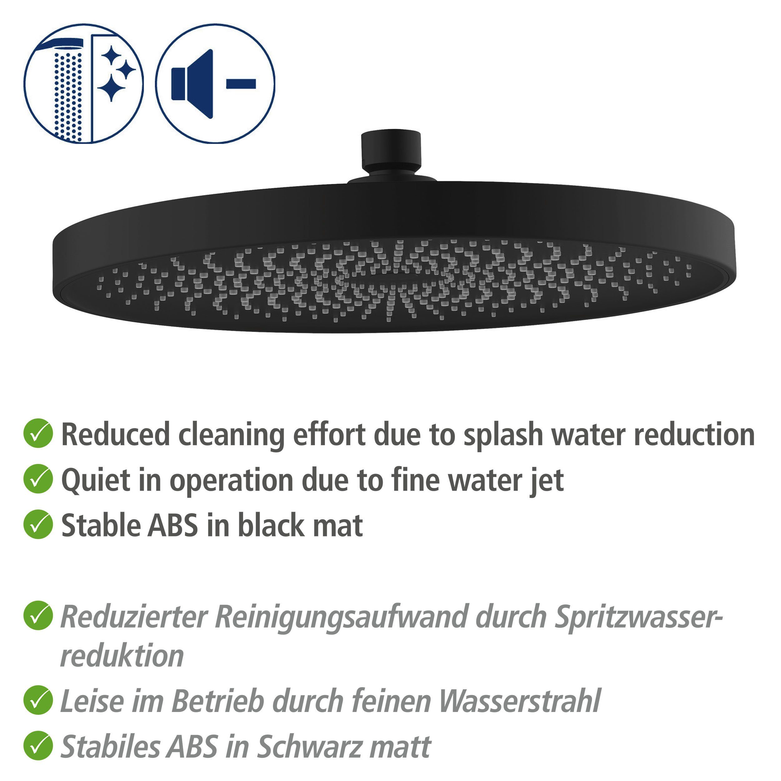 WENKO Douchesysteem Softwater eenvoudige aansluiting op bestaande kraan of wandbocht