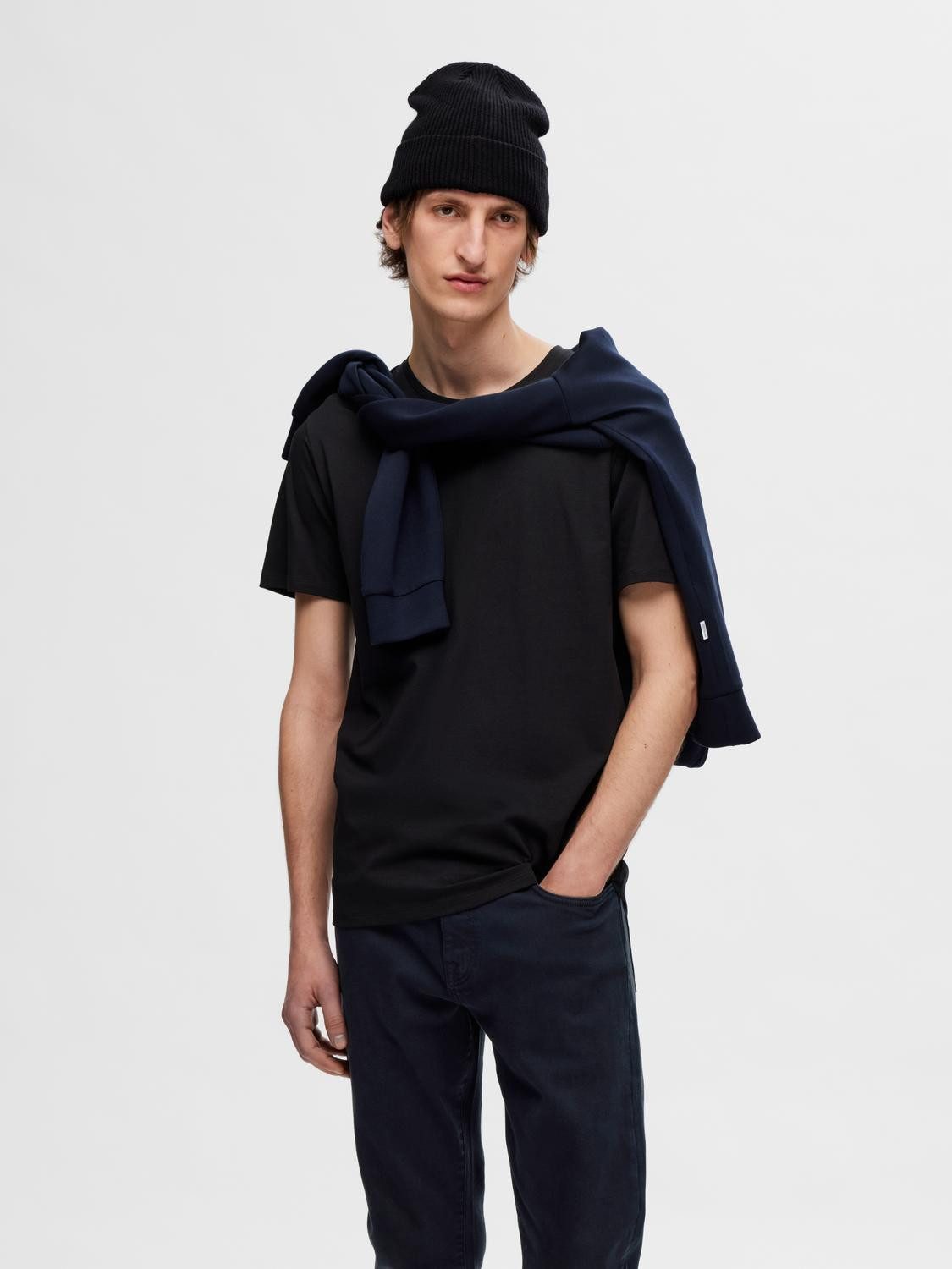 SELECTED HOMME T-shirt SLHROLAND SS O-NECK TEE 3-PACK NOOS