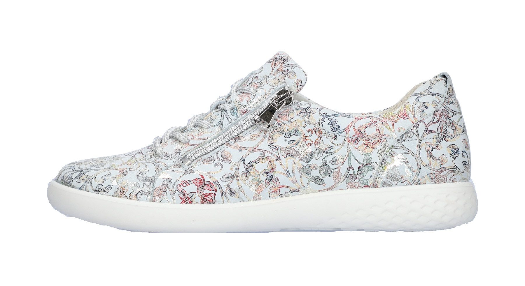 Waldläufer Veterschoenen H-CLOÈ , sneaker, vrijetijdsschoen, lage schoen in comfortabele breedte h (=zeer breed)