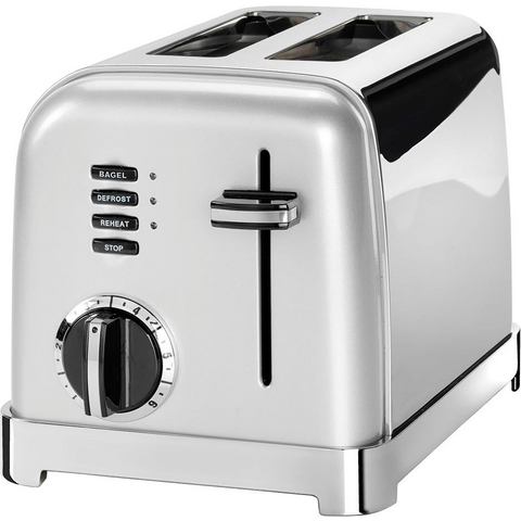 Cuisinart Broodrooster 2 Sleuven Style Zilver