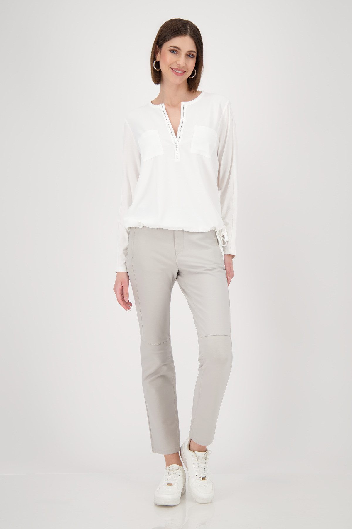 Monari Blouse zonder sluiting Blouse Basic Sieraden