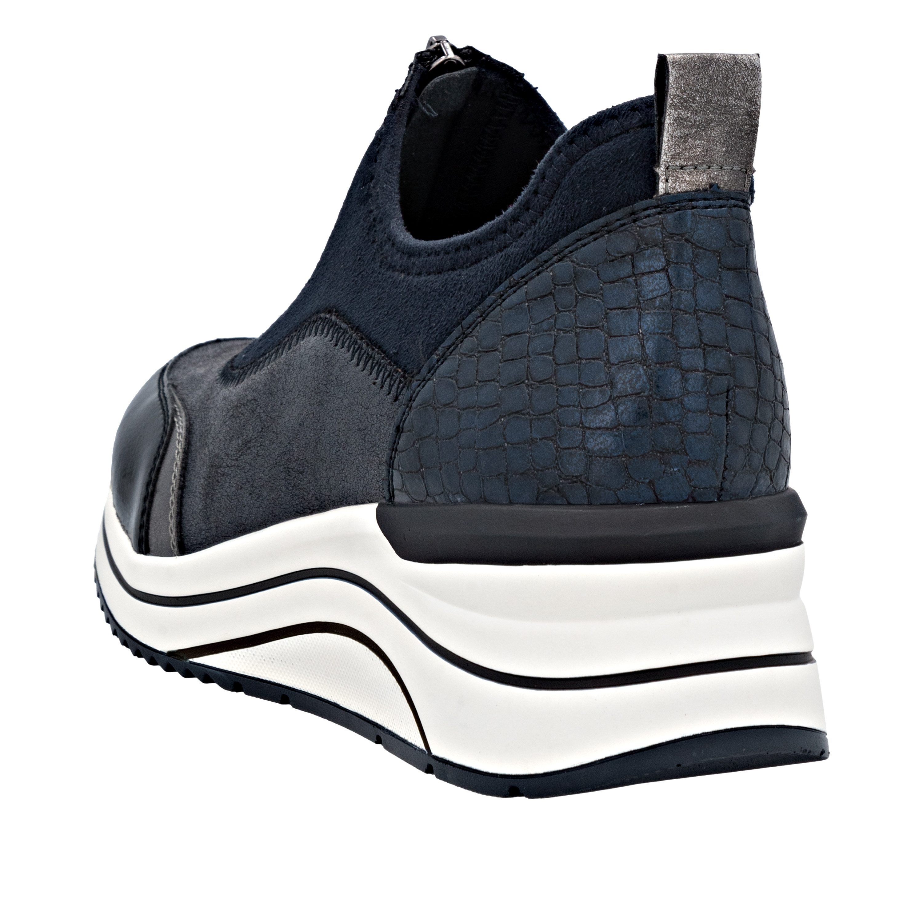 Remonte Slip-on sneakers Elisabeth Hurley-Collection , wedge sneaker, slipper, instapschoen, vrijetijdsschoen, vegan
