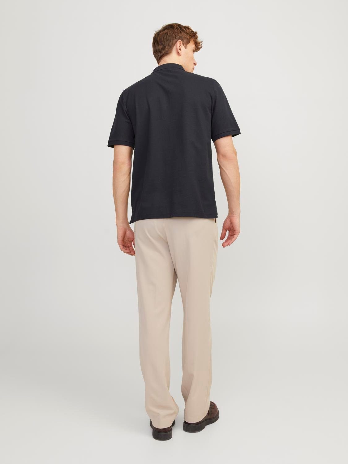 Jack & Jones Poloshirt JJEMAC ZIP SS POLO SN