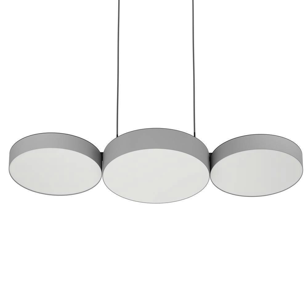 EGLO Hanglamp BARBANO-Z hanglamp, grijs wit, ZigBee 3.0, disco-modus, timer (1 stuk)