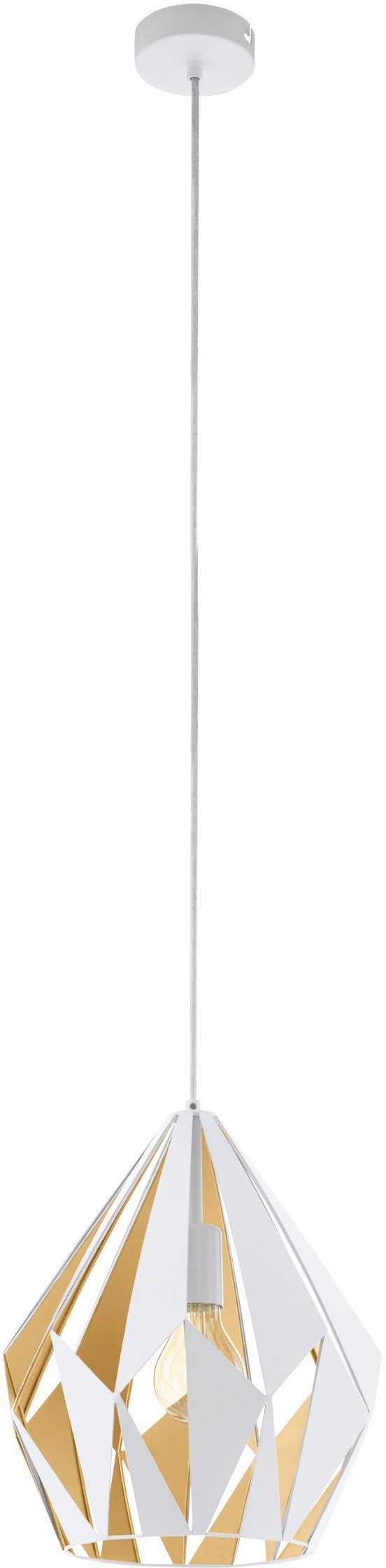 EGLO Hanglamp CARLTON 1 Hanglicht, hanglamp