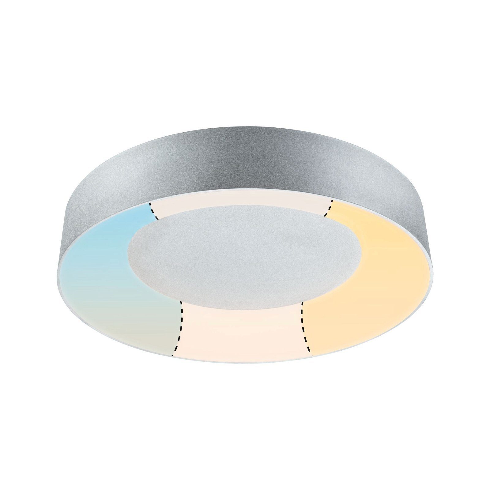 Paulmann Led-plafondlamp Selection Bathroom Casca IP44 1x23W 400mm, 230V Metaal/Kunststof (1 stuk)