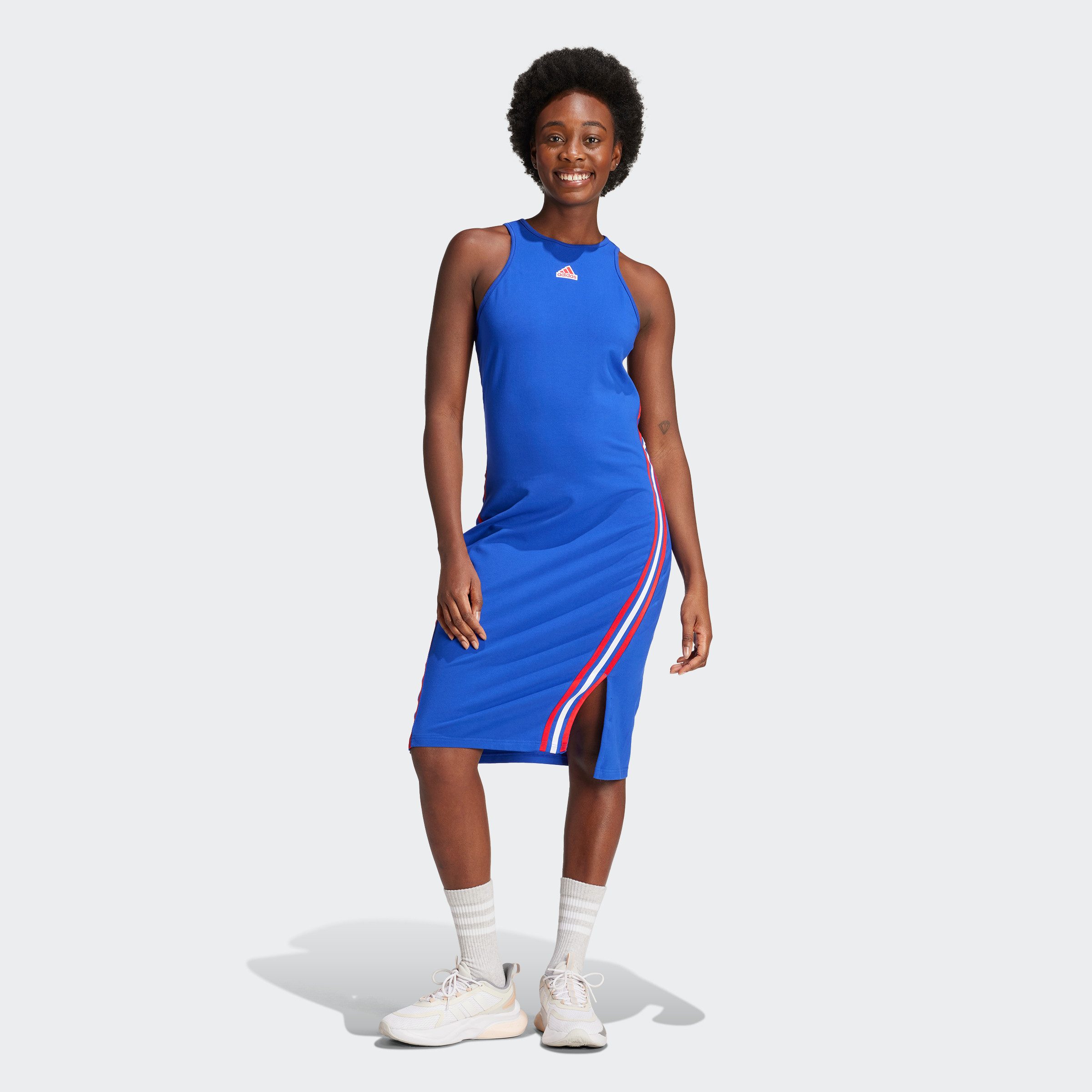 adidas Sportswear Shirtjurk W FI 3S DRESS (1-delig)