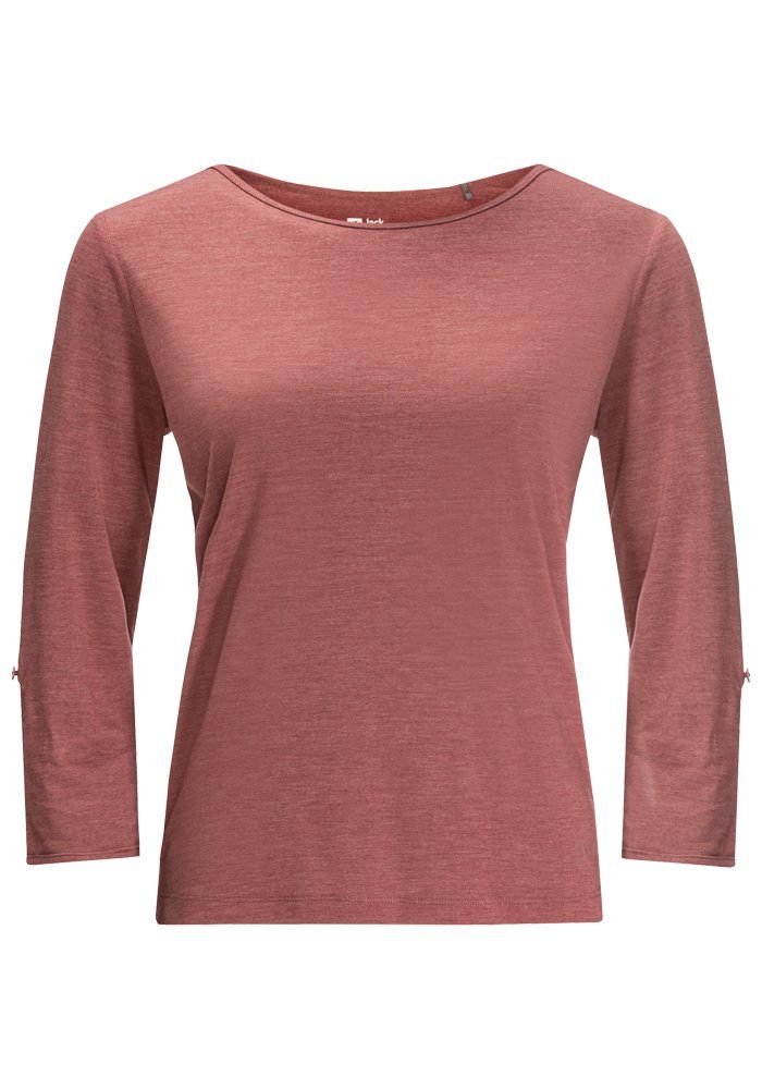 Jack Wolfskin Shirt met 3/4-mouwen CORAL COAST 3/4 T W