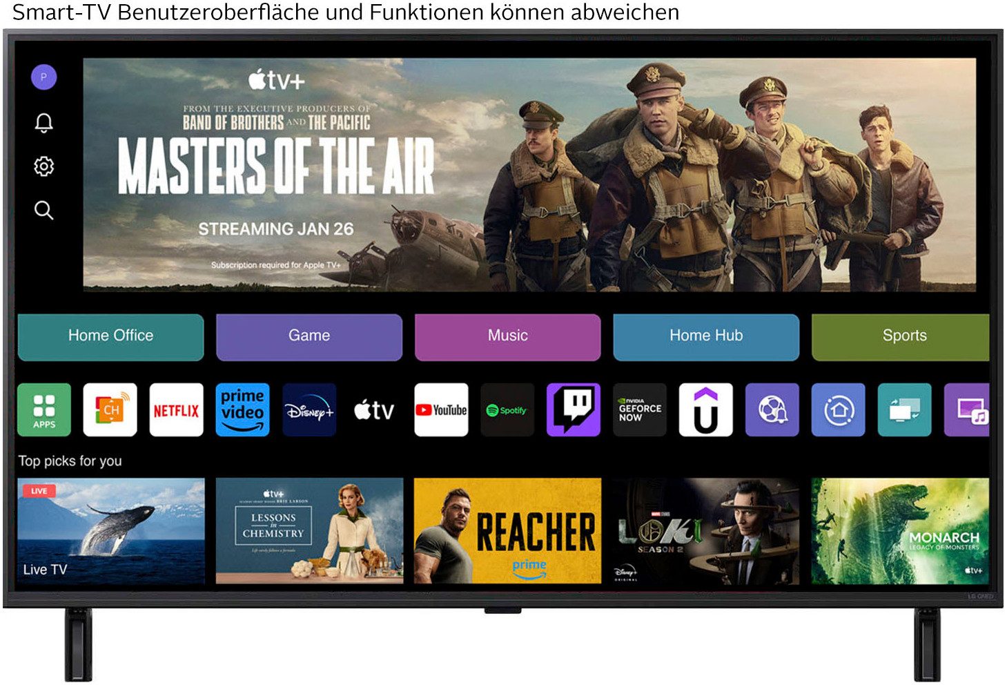 LG QNED-tv 43QNED80A6A