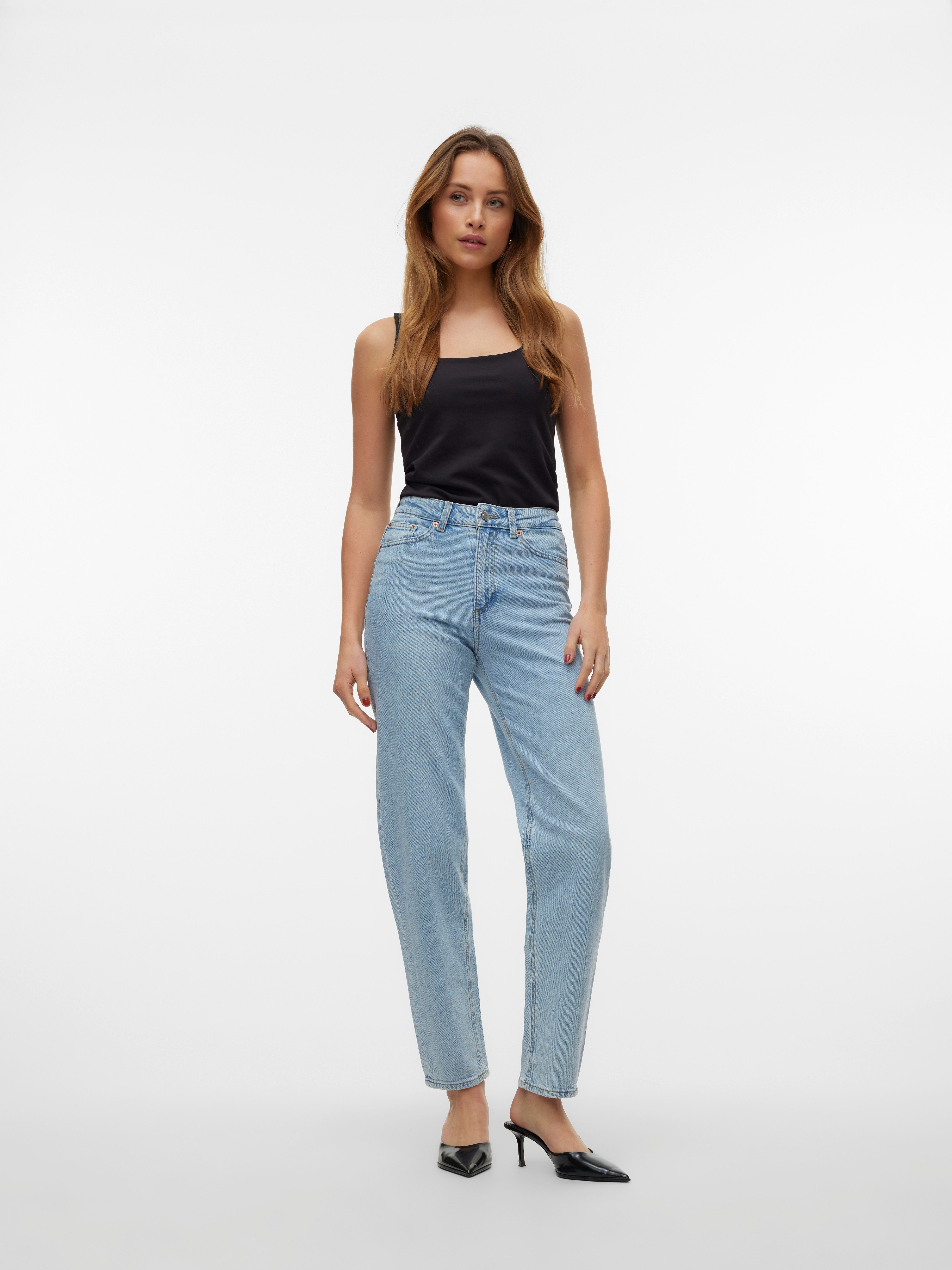 Vero Moda High-waist jeans VMTESSA HR MOM JEANS RA389 GA NOOS