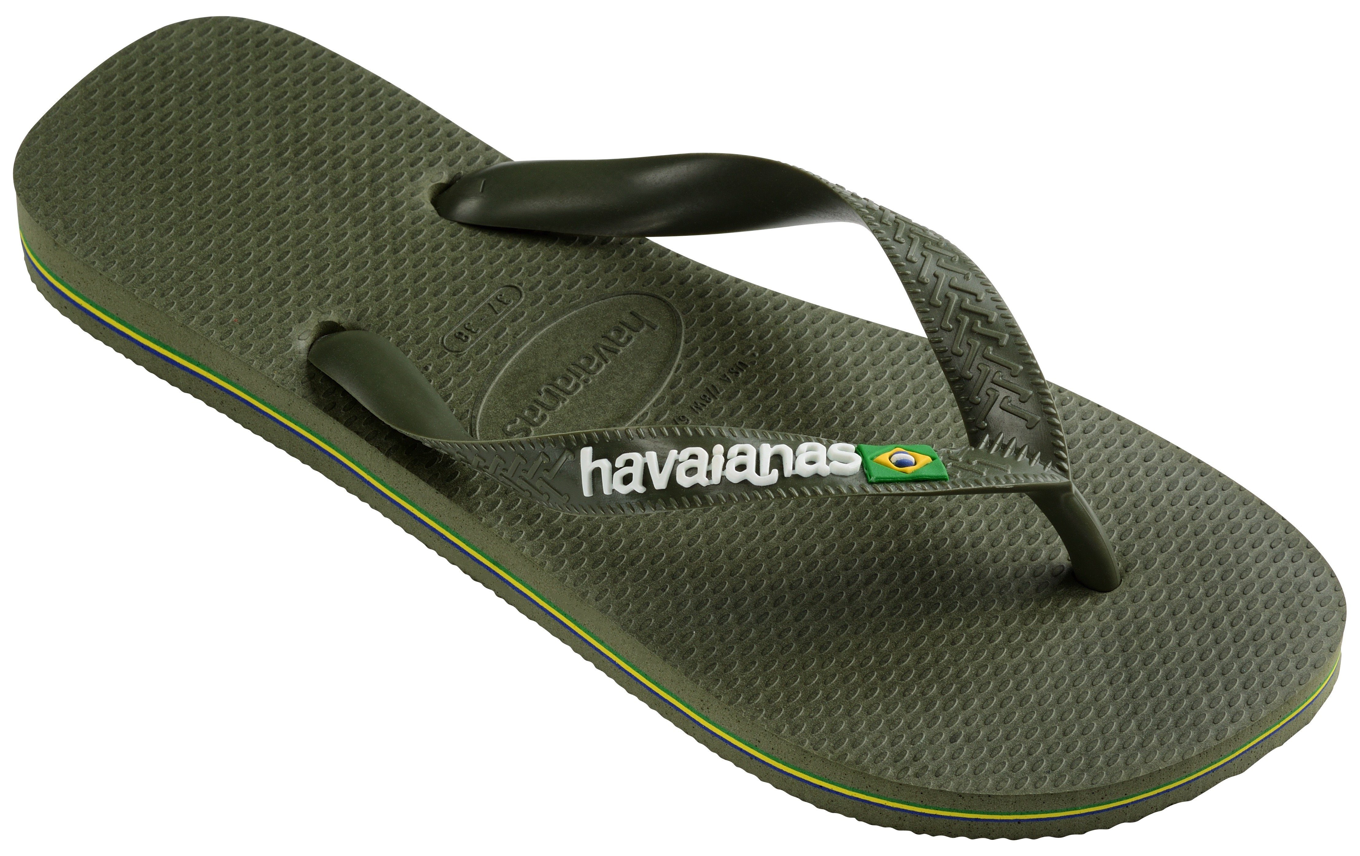 Havaianas Teenslippers Brasil Logo