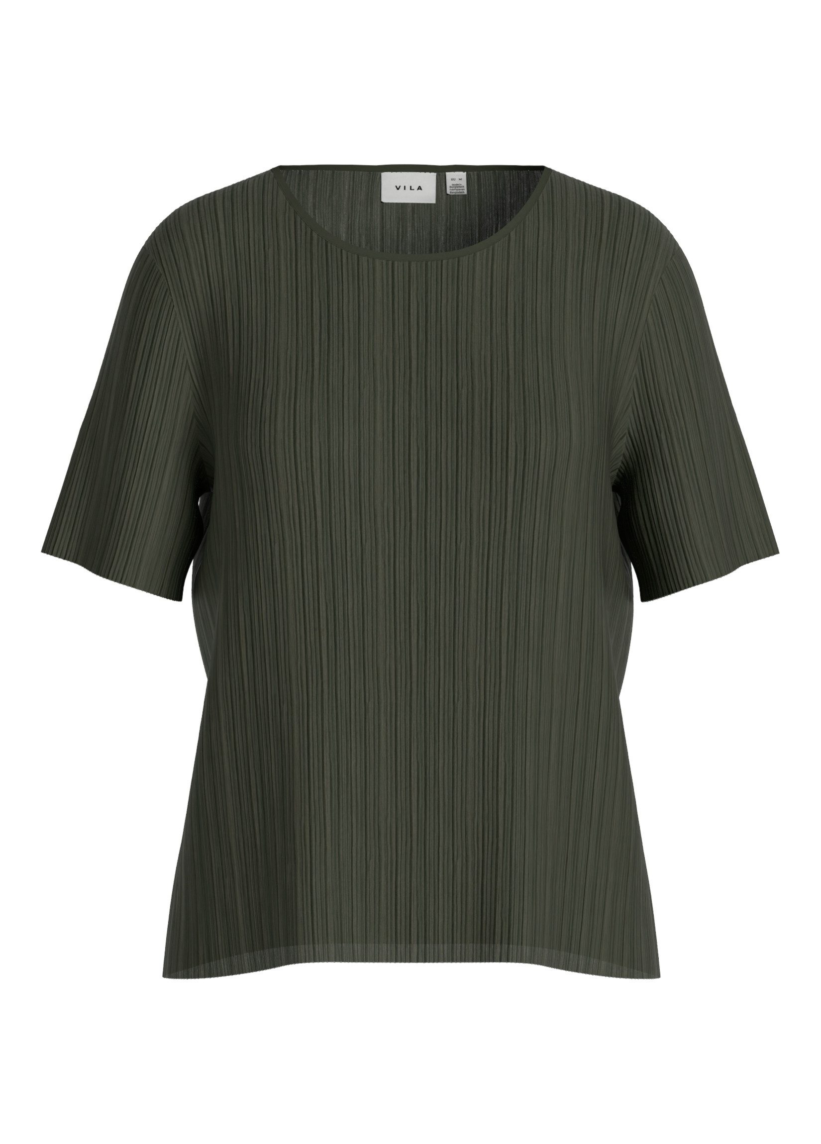 Vila Shirt met korte mouwen VIPLISA O-NECK S/S TOP - NOOS