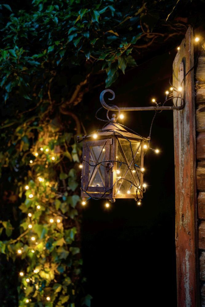 KONSTSMIDE Led-lichtsnoer Kerstversiering buiten gevroren, 80 warmwitte diodes