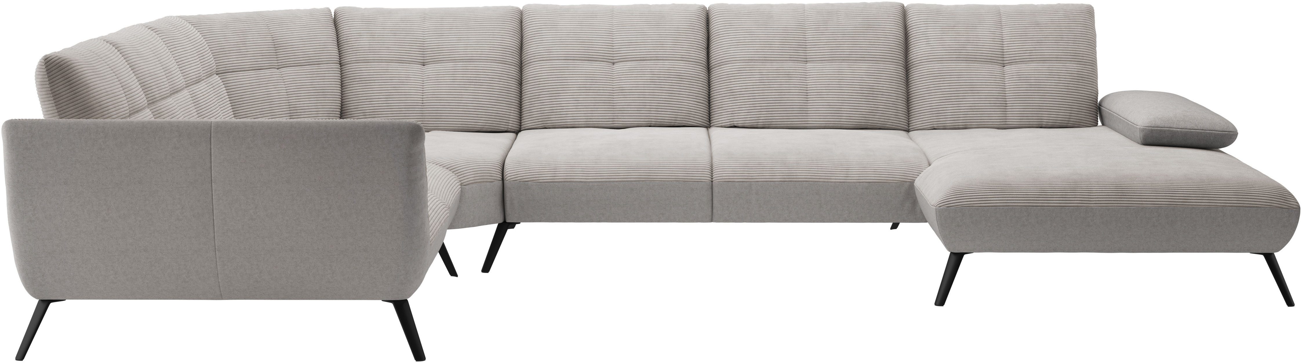 Places of Style Zithoek Mikado U-vorm incl. zitdiepteverstelling en armleuningverstelling