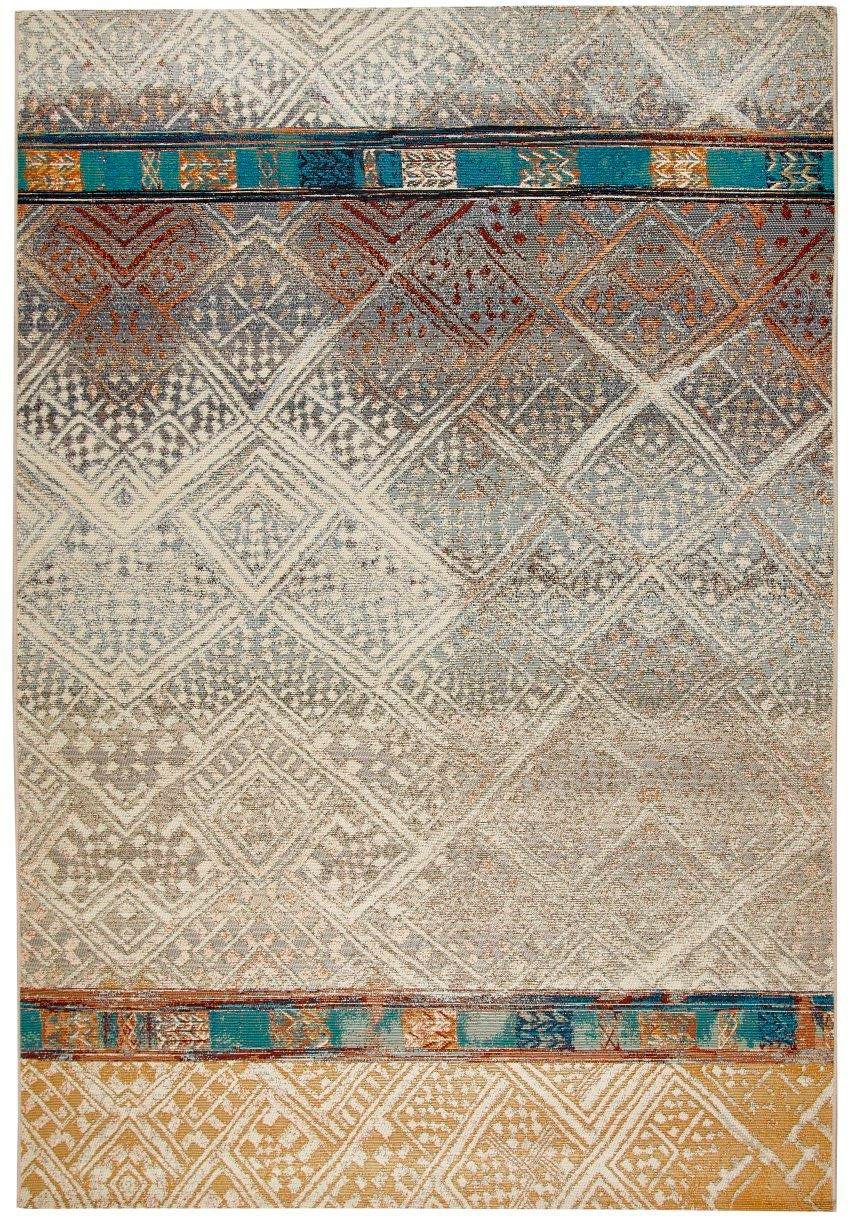 Dekowe Vloerkleed Susan modern ruiten design, geschikt voor binnen en buiten, woonkamer