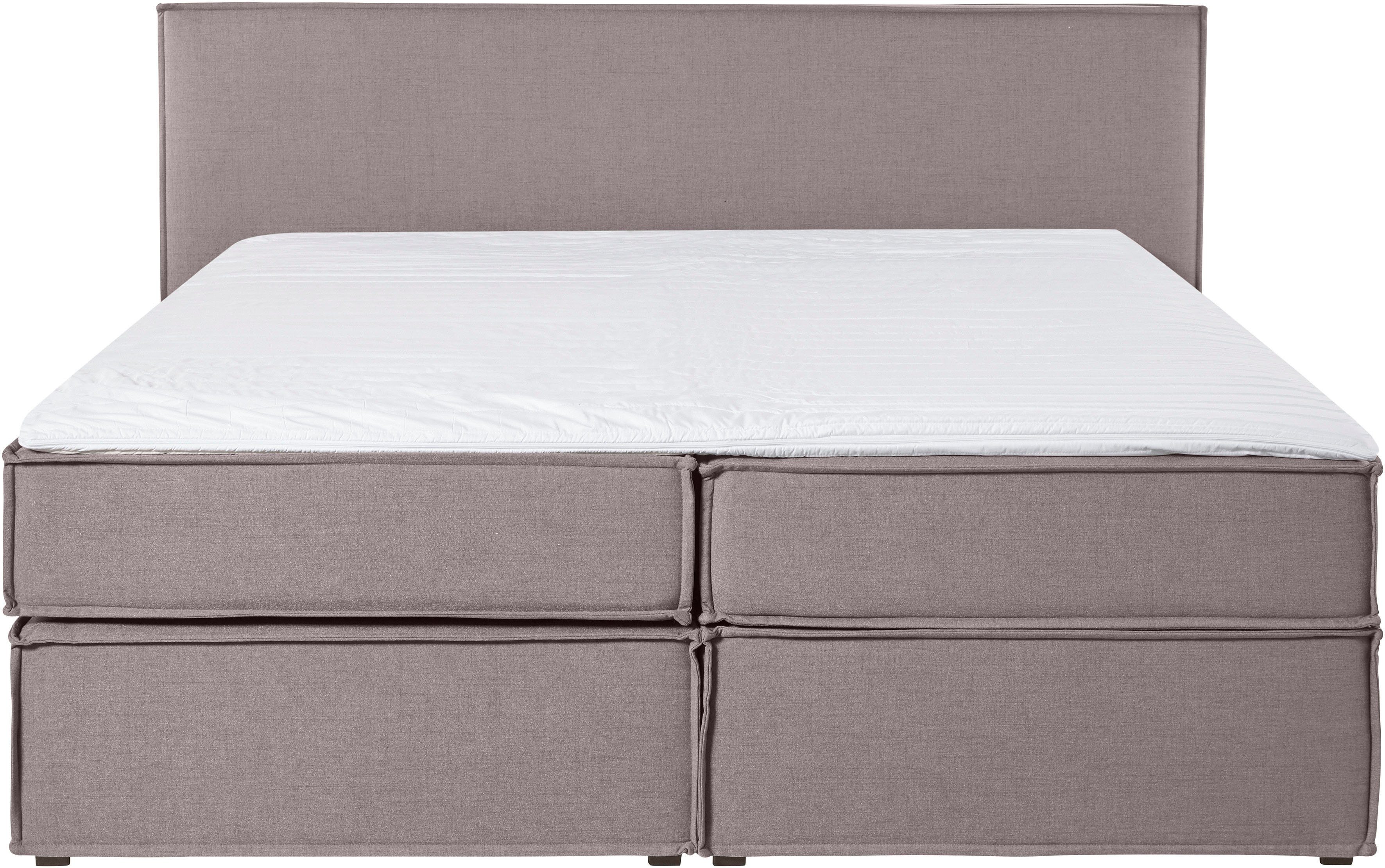 LeGer Home by Lena Gercke Boxspring Yuma incl. topmatras, in 4 breedten, 3 matrassoorten en elk 2 hardheden