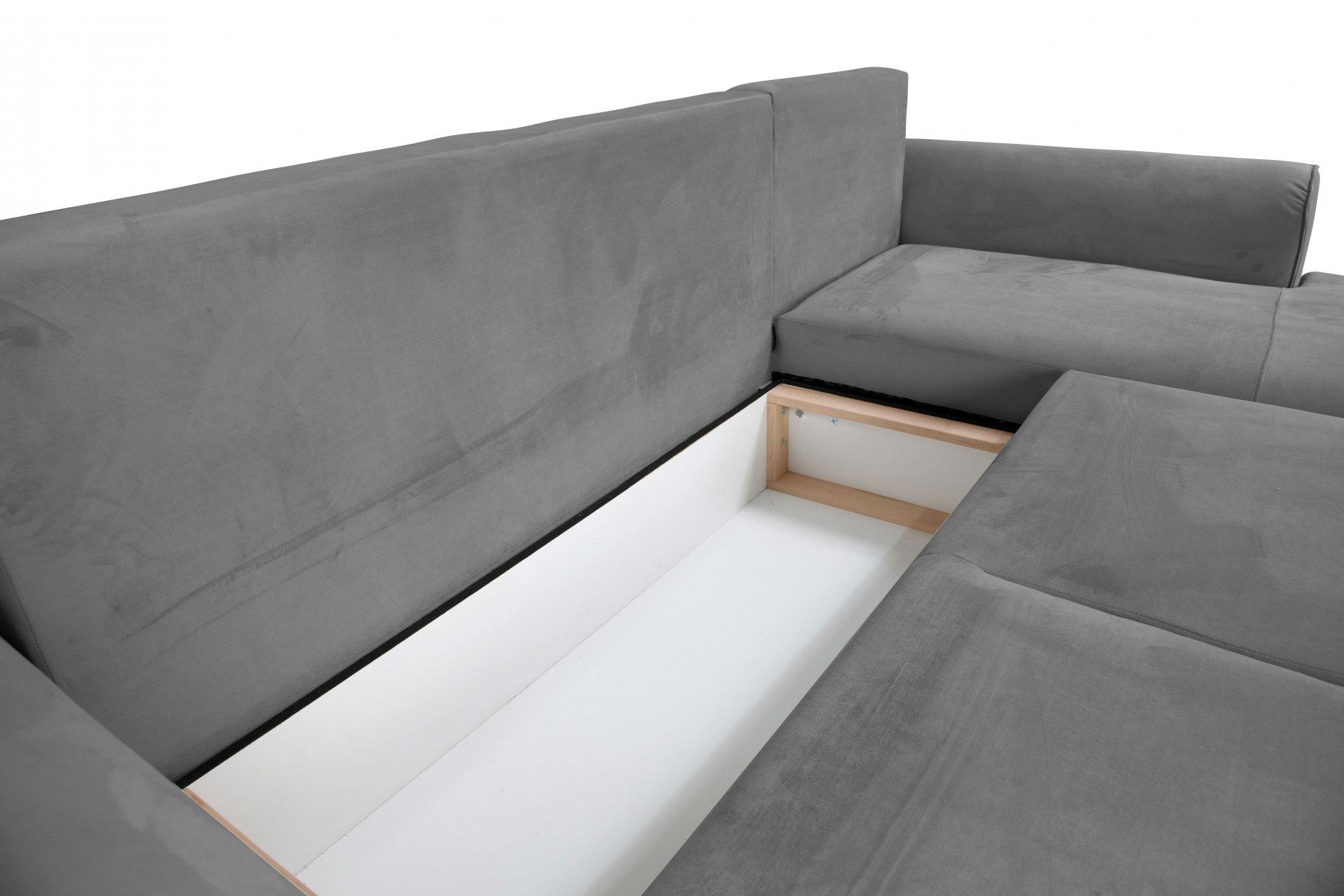 INOSIGN Hoekbank BEATRICE optionele slaapbank met bedlade, B/D/H: 265/170/86 cm