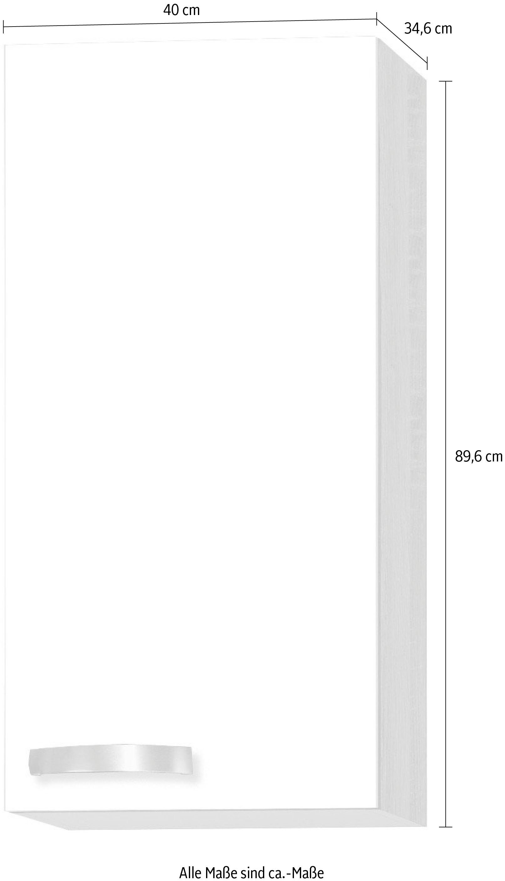 OPTIFIT Hangend kastje Faro , met metalen greep, breedte 40 cm