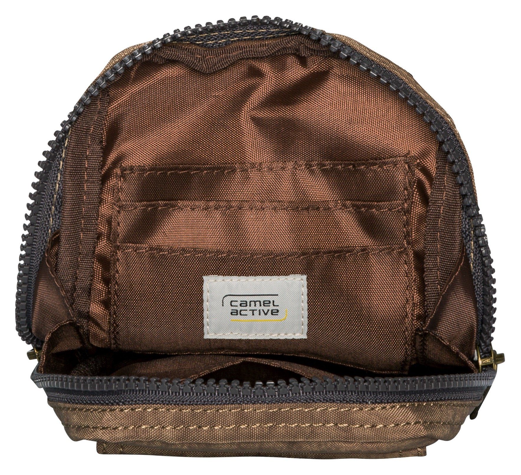 camel active Schoudertas Journey van licht robuust nylon, functioneel perfect voor alle levensomstandigheden