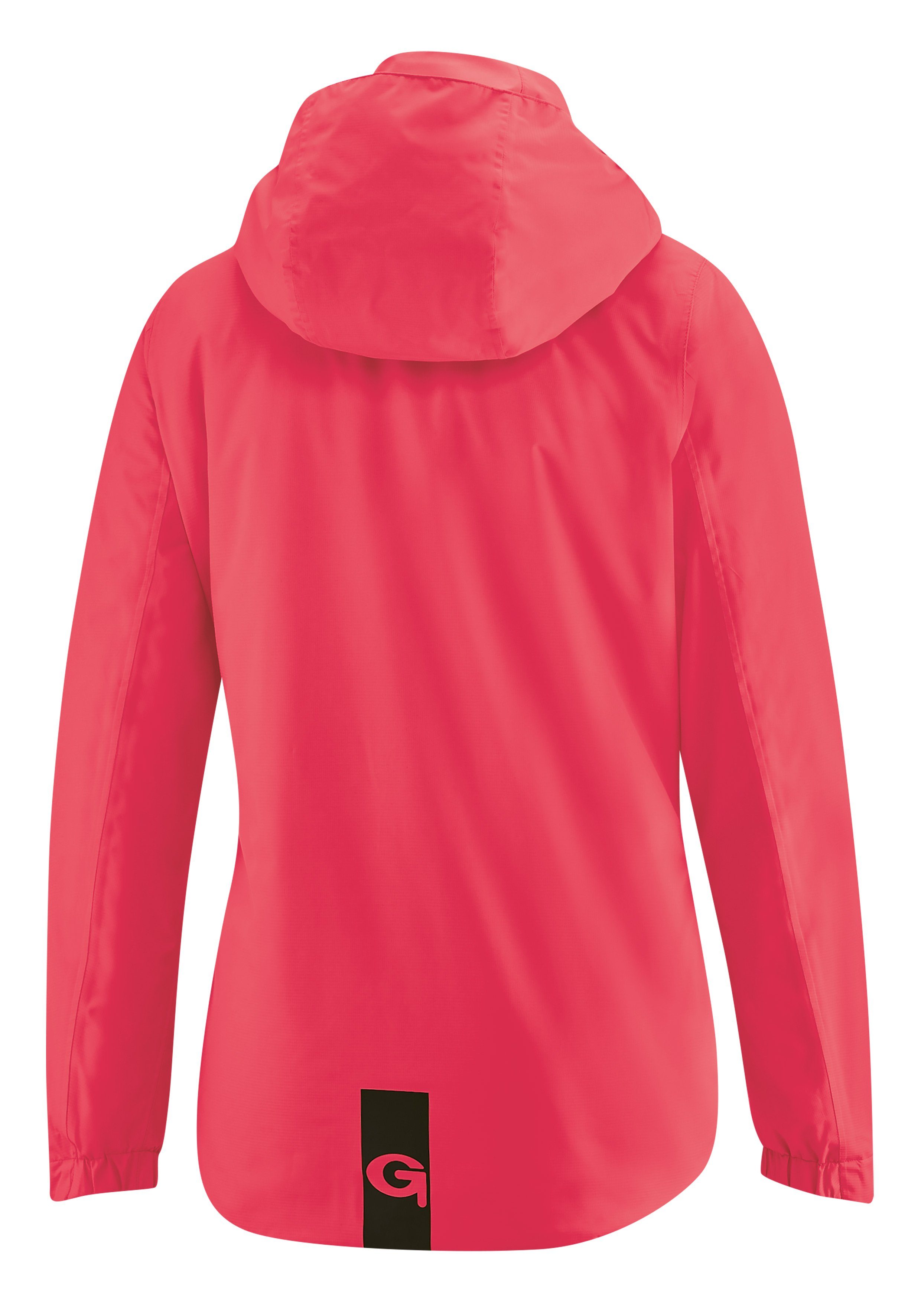 Gonso Fietsjack Save Jacket Therm W Dames regenjack wind- en waterdicht, fietsjack met capuchon