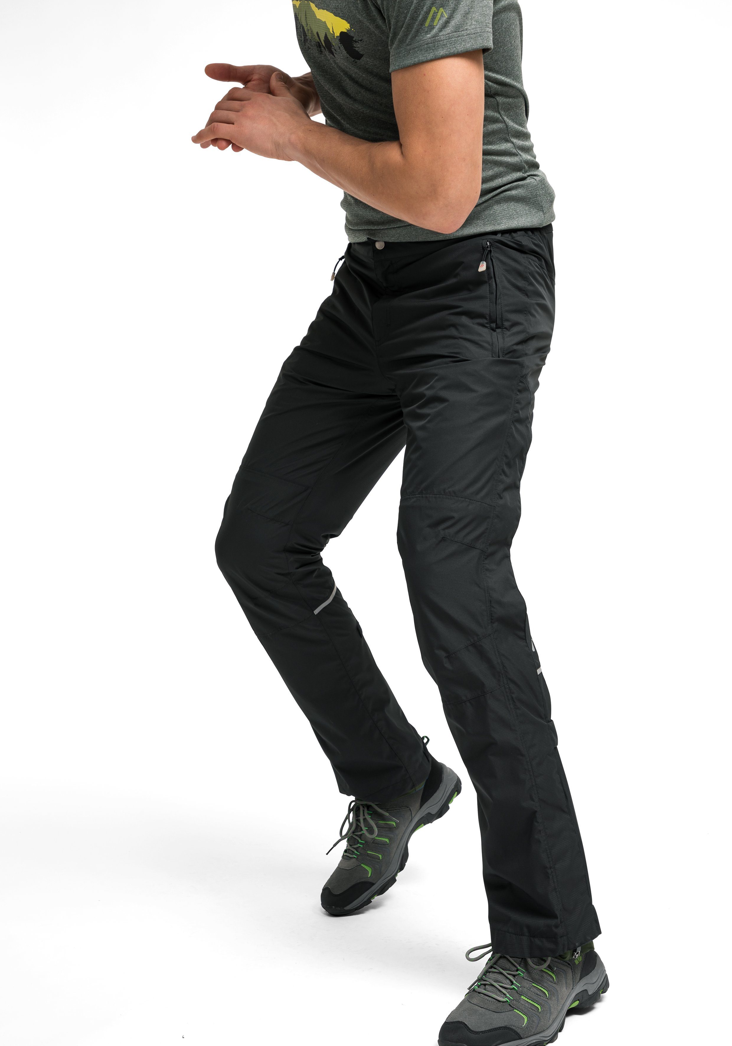 Maier Sports Regenbroek Raindrop M Heren outdoorbroek, waterdicht en winddicht, ook als overbroek te gebruiken