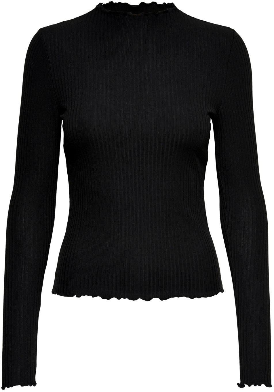 Only Shirt met lange mouwen ONLEMMA L/S HIGH NECK TOP