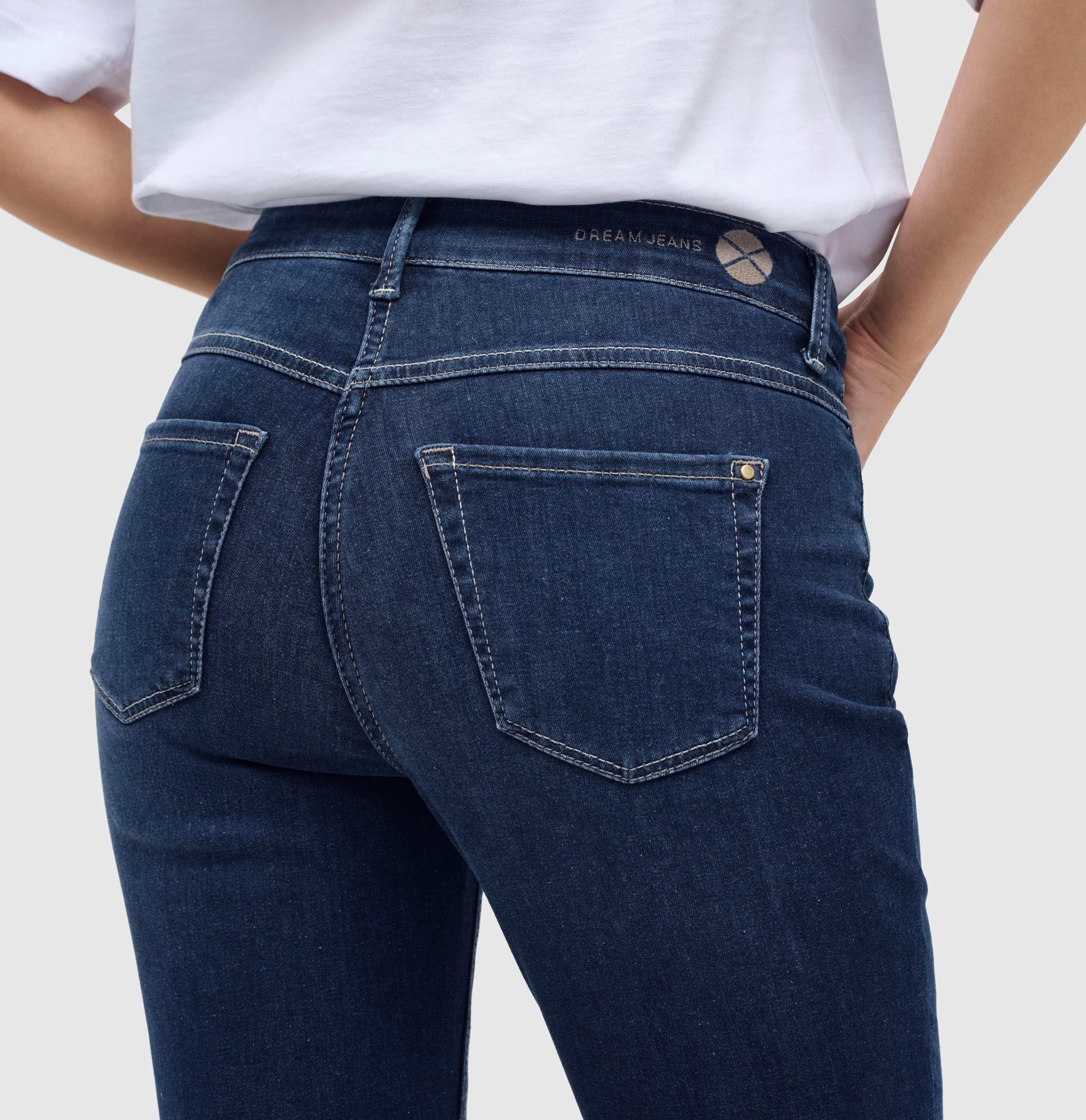 MAC 7/8 jeans Dream Chic Verkort model met ritssluiting