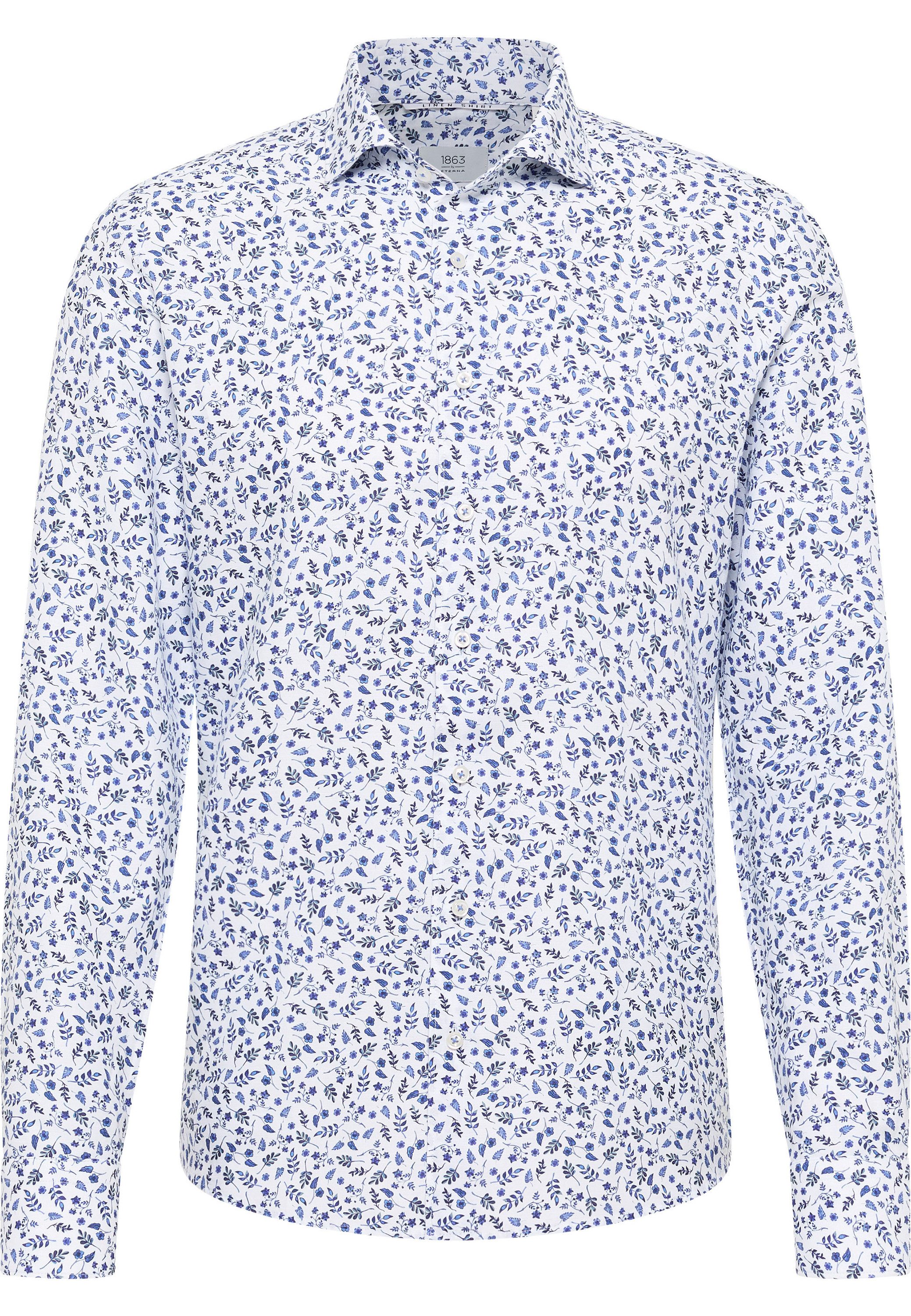 Eterna Overhemd met lange mouwen Slim fit EASY IRON (gemakkelijk te strijken)
