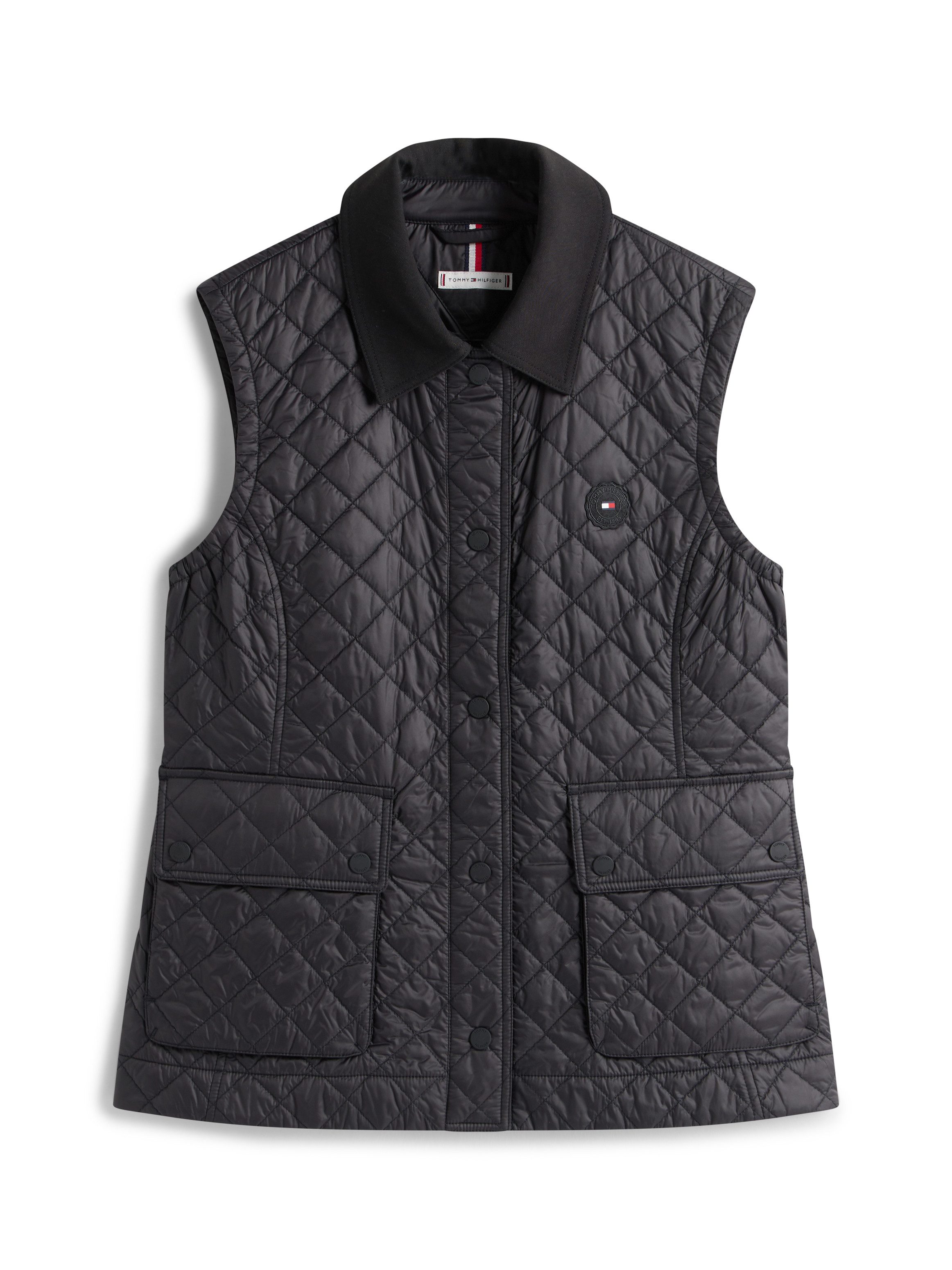 Tommy Hilfiger Bodywarmer PADDED NYLON SLIM QUILTED VEST