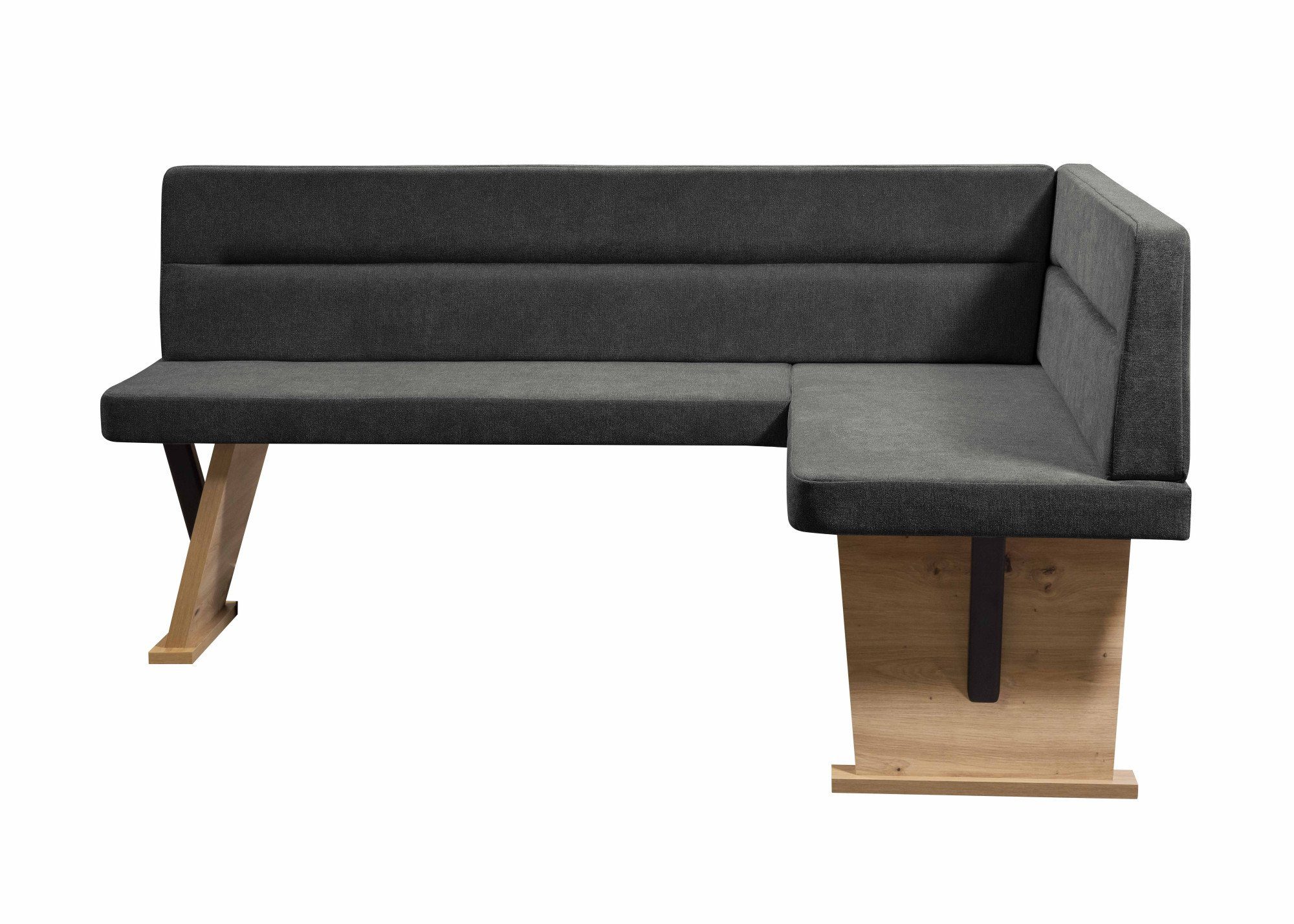 Home affaire Eethoek Laros zitgroep, hoekbank, stoelen, tafel perfect voor keuken, eetkamer, woonkamer, bestseller (set, 4-delig)