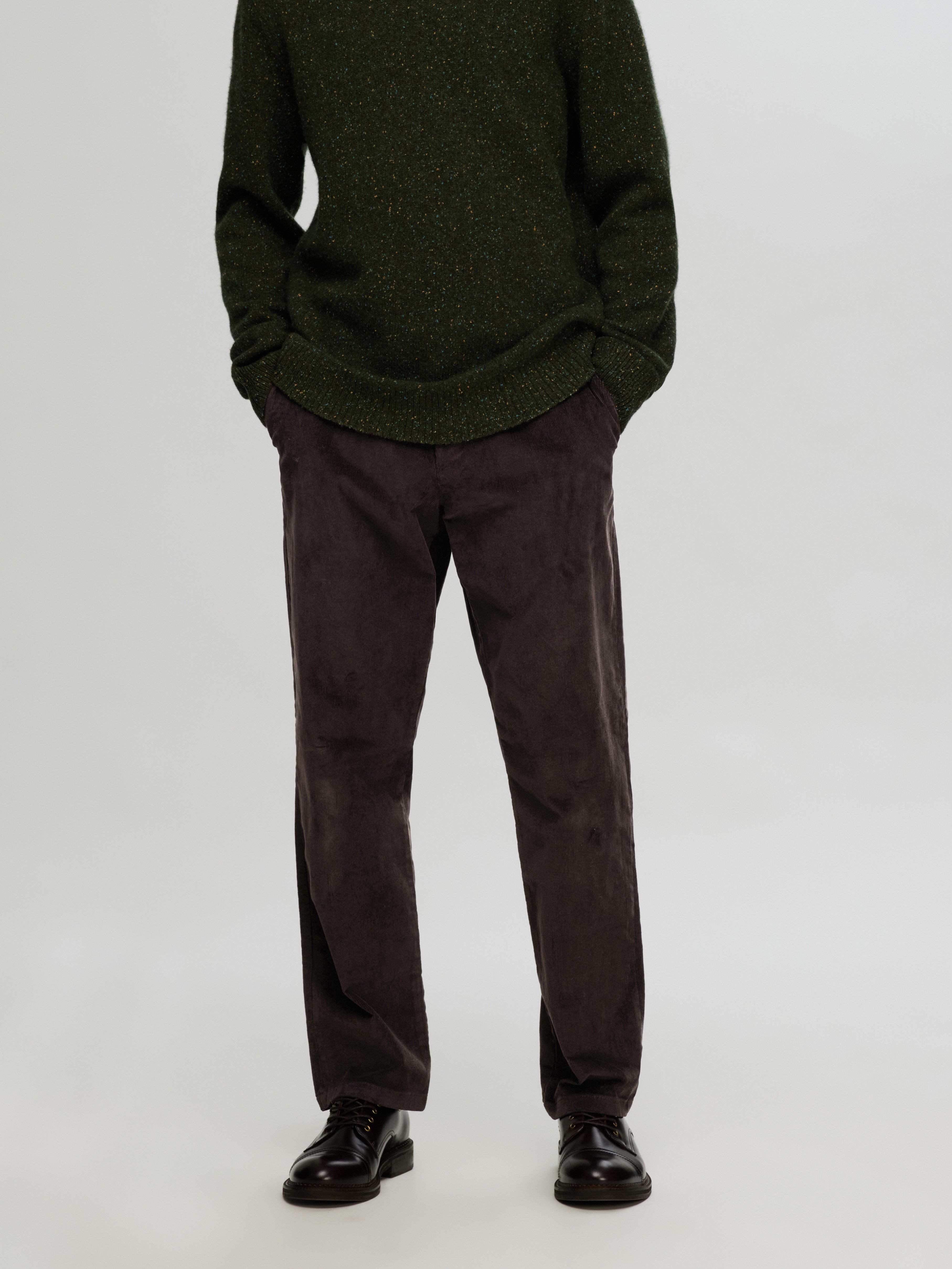 SELECTED HOMME Cordbroek SLH196-STRAIGHT MILES CORD PANT W NOOS