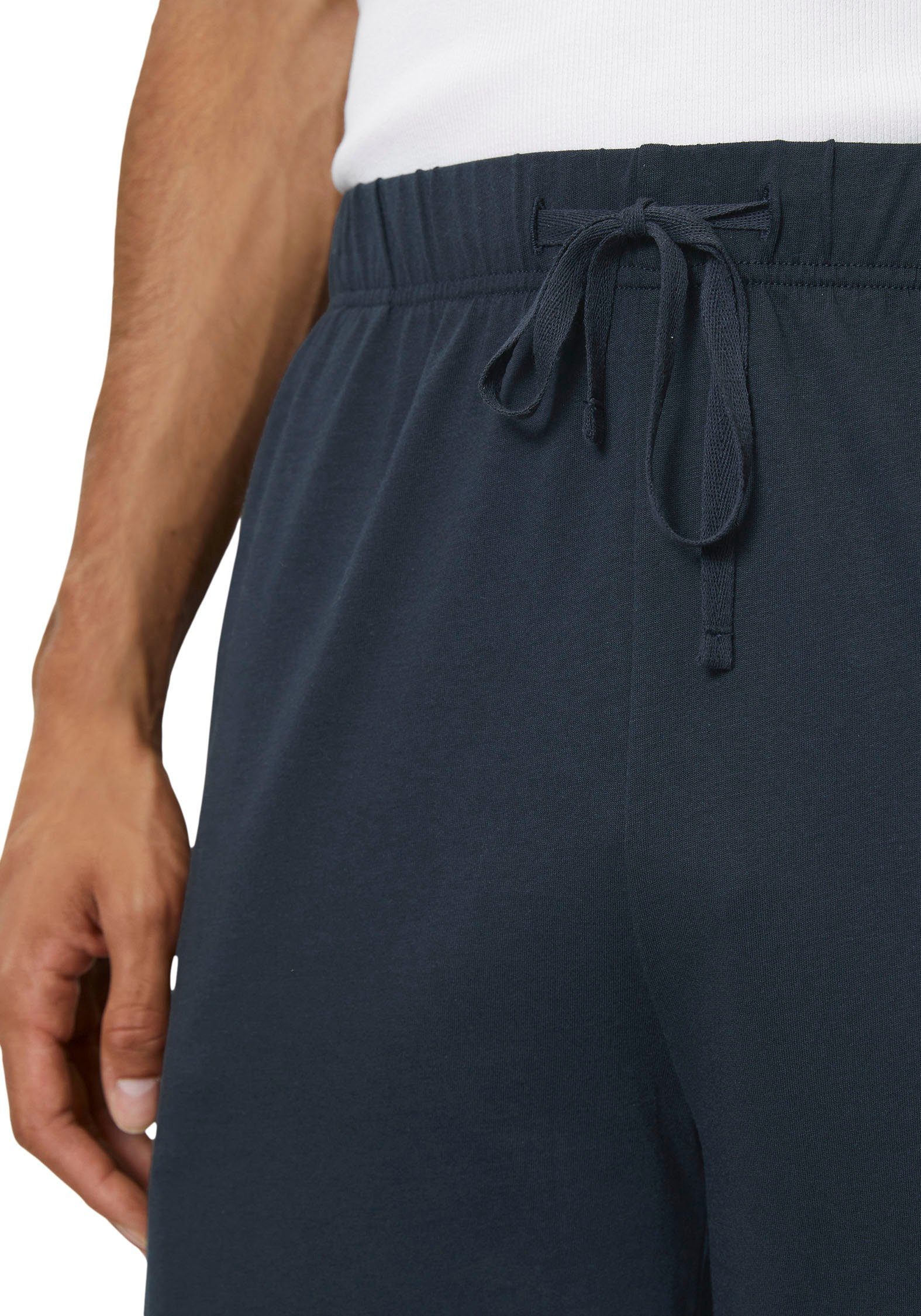 Marc O'Polo Loungebroek Mix & Match Cotton met tunnelkoord en bindband, regular fit (1-delig)