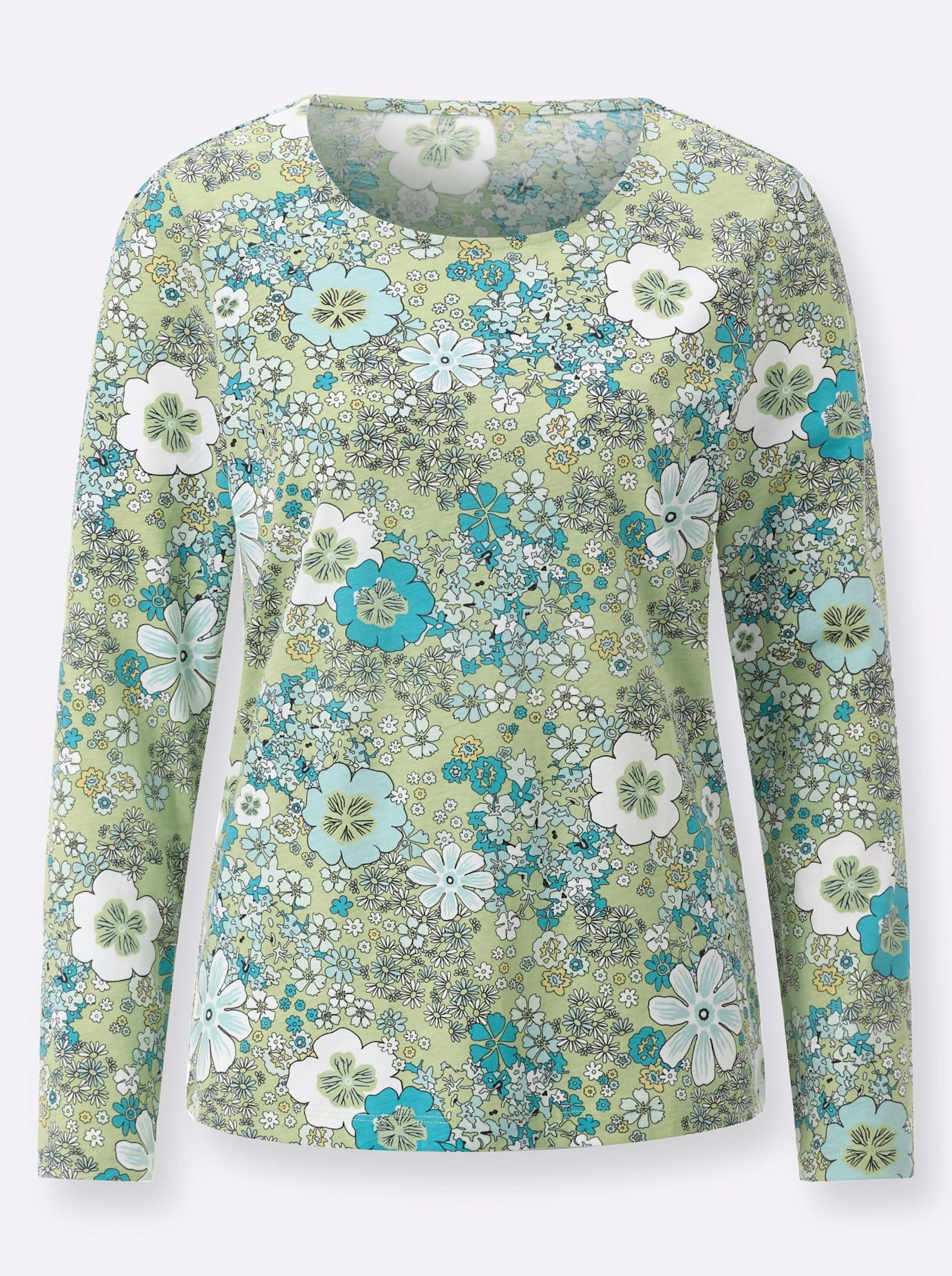 Classic Basics Shirt met lange mouwen (1-delig)