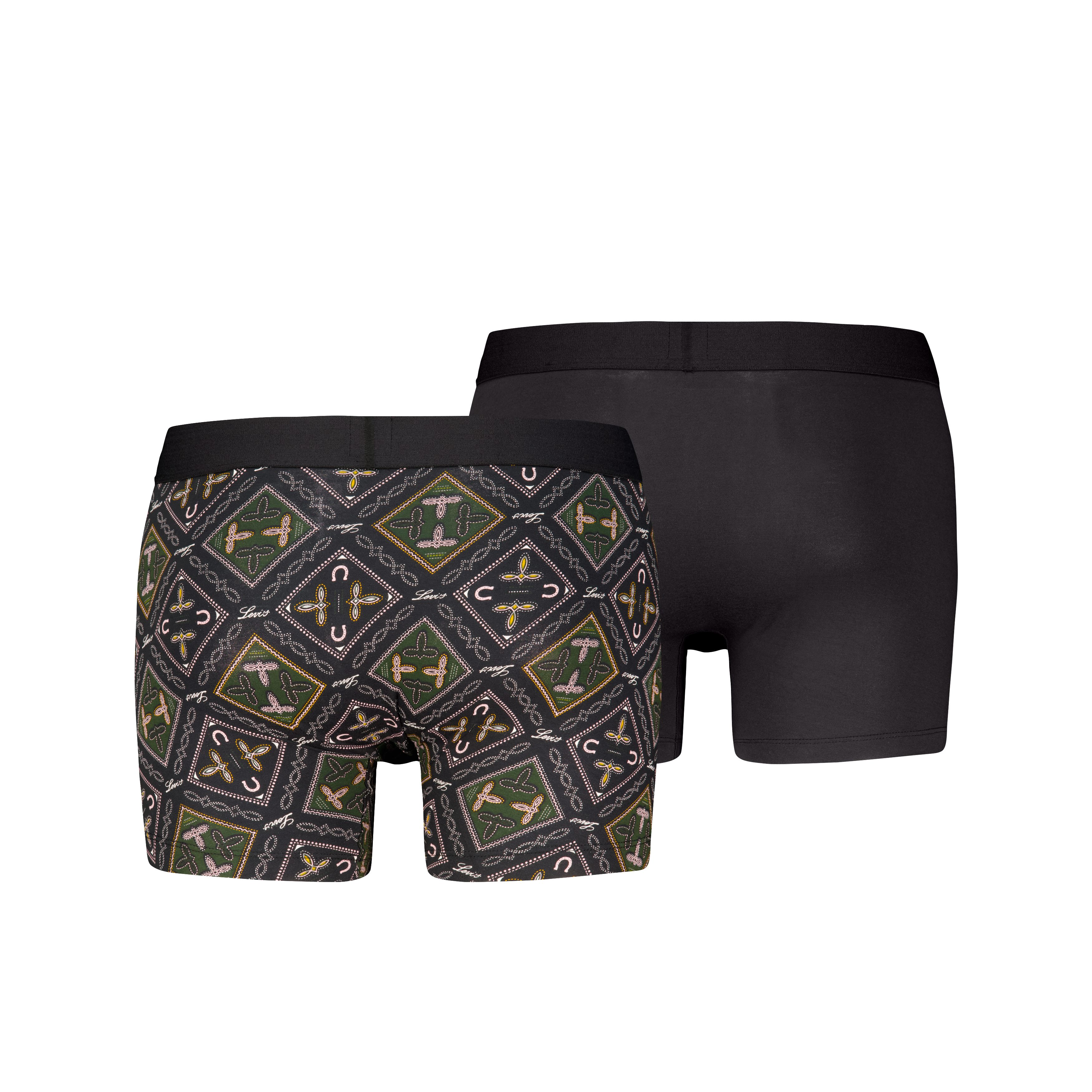 Levi's® Boxershort LEVIS MEN WESTERN AOP BOXER BRIEF 2P (Set van 2)