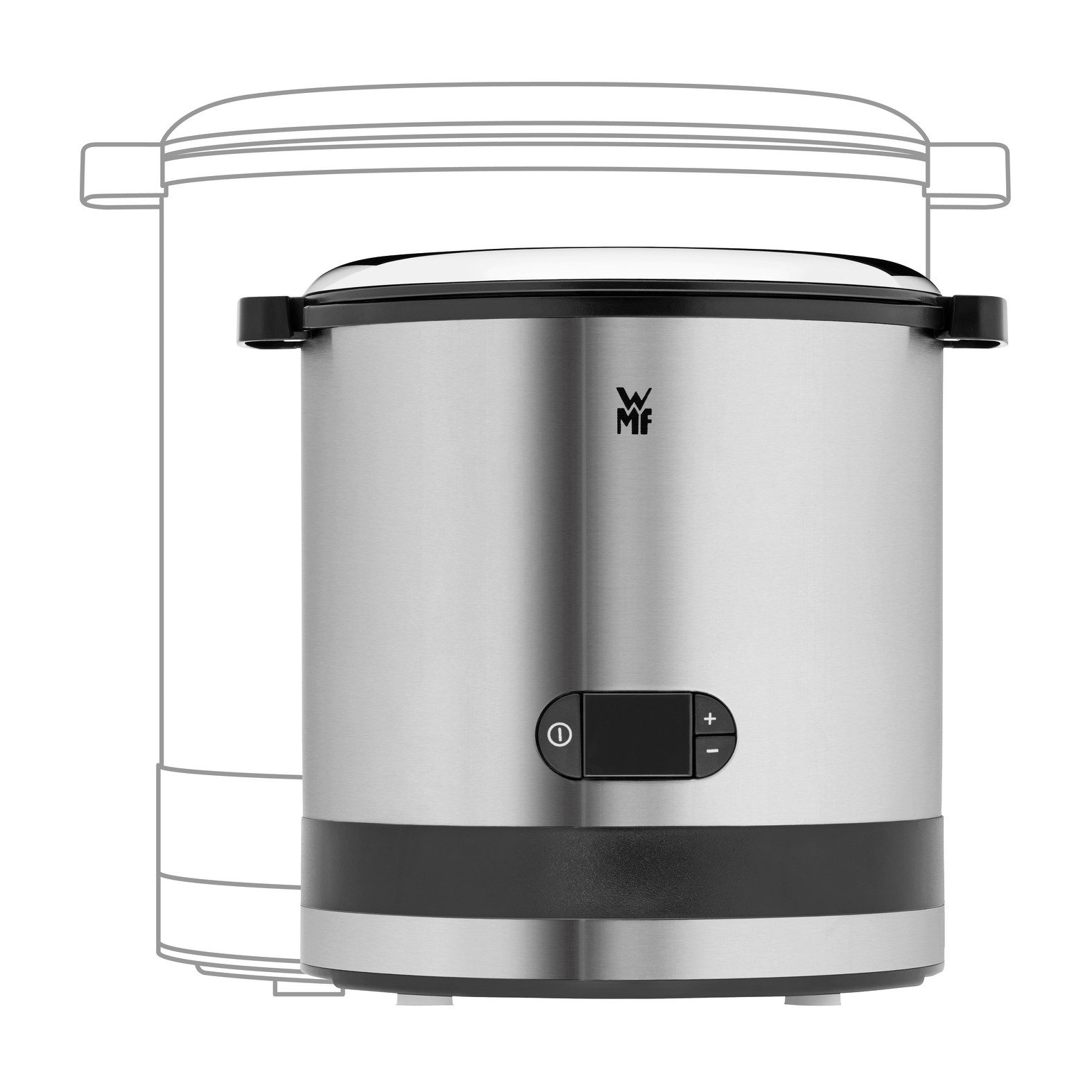 WMF Ijsmachine KÜCHENminis® 3-in-1 IJs/Frozen Yogurt/Sorbet, ijsblokjeshouder