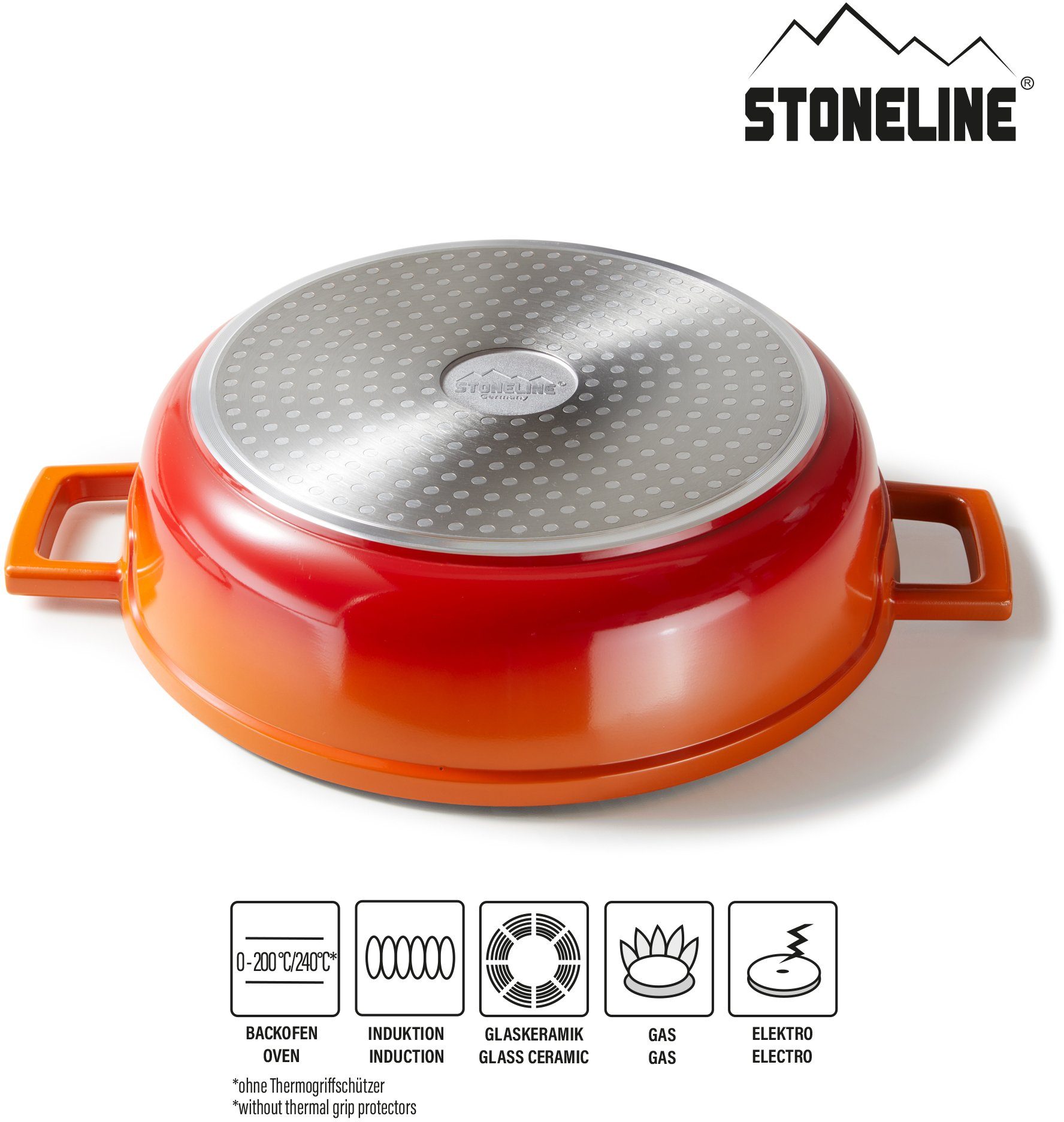 STONELINE Braadpan 28 cm, inductie