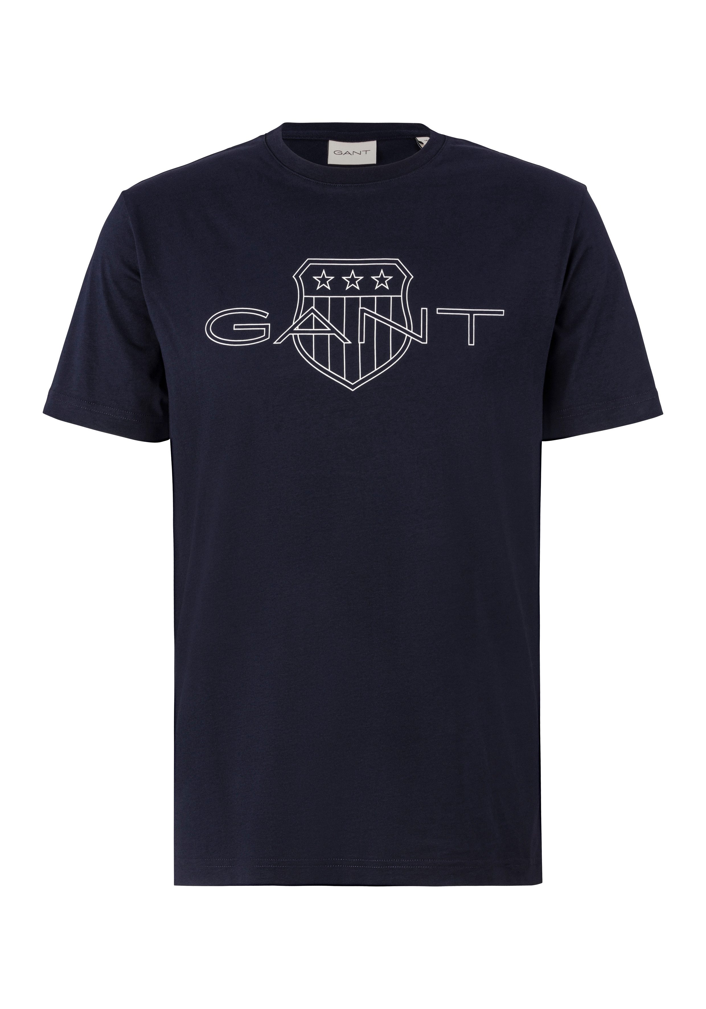 Gant T-shirt Contrastkleurige print