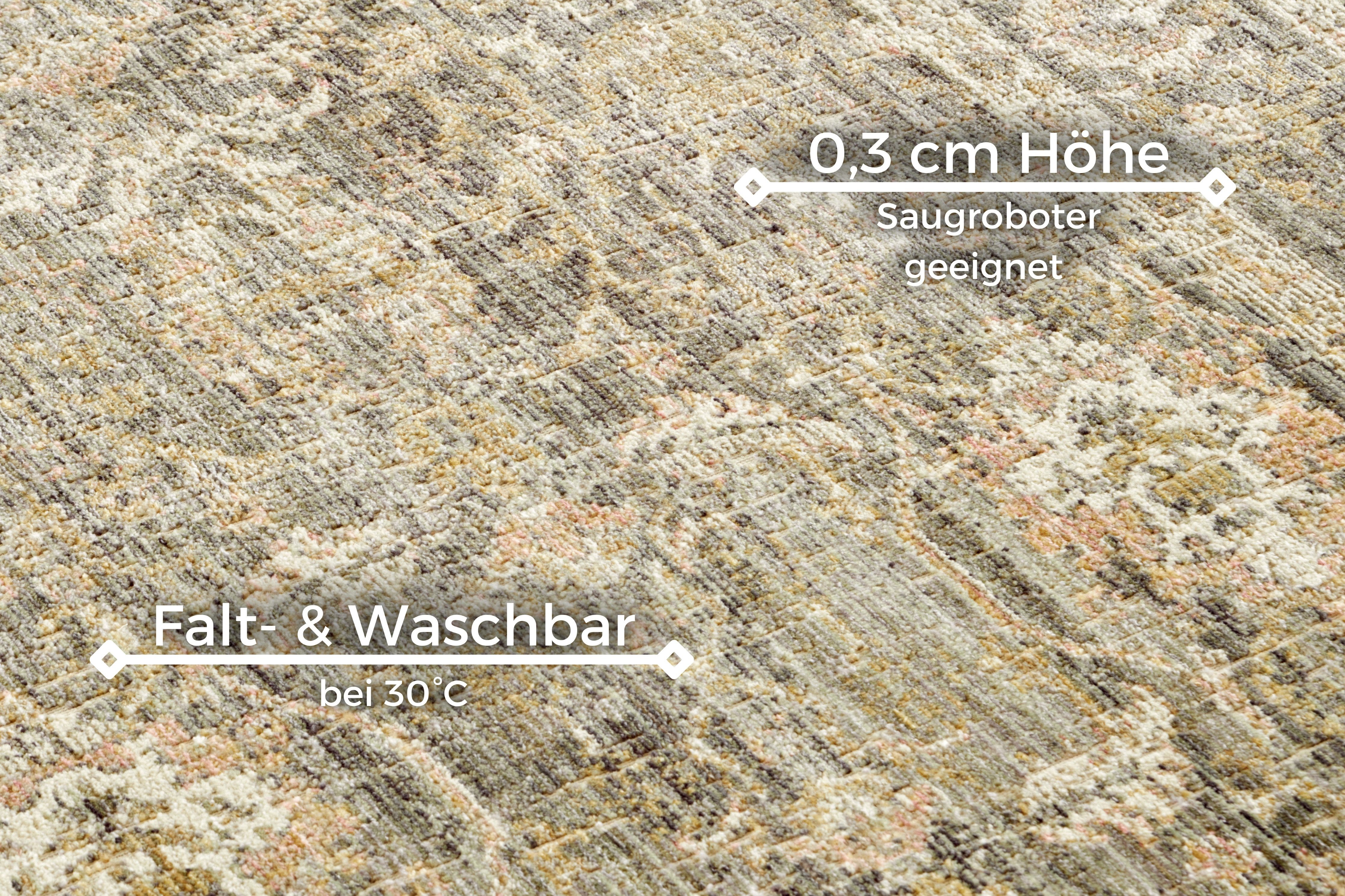 NORTHRUGS Vloerkleed LUXOR In-& outdoor, loper, weerbestendig, balkon, woonkamer, oriënt
