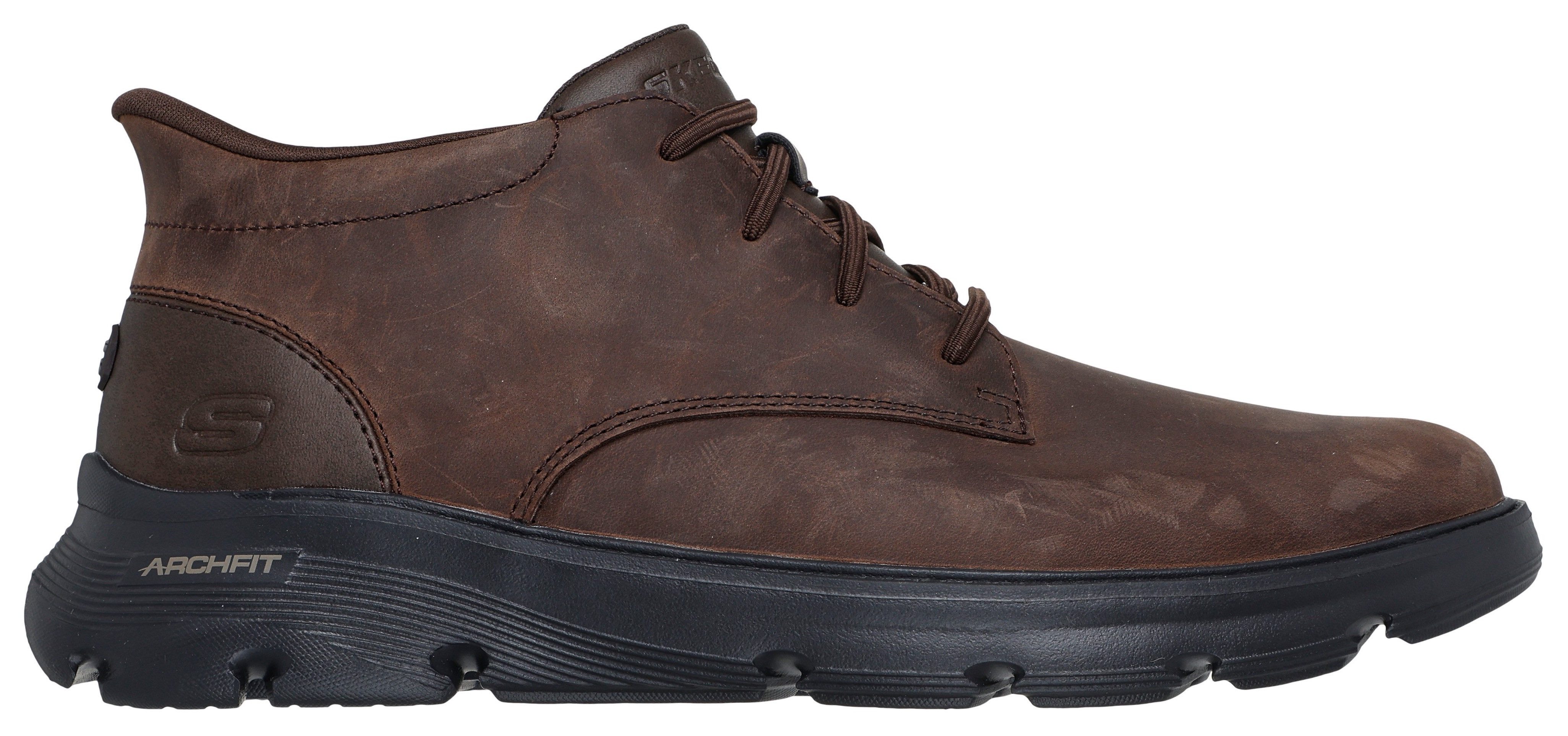 Skechers Veterschoenen ARCH FIT GARZA Vrijetijdsschoen, trekkingschoen met slip-ins