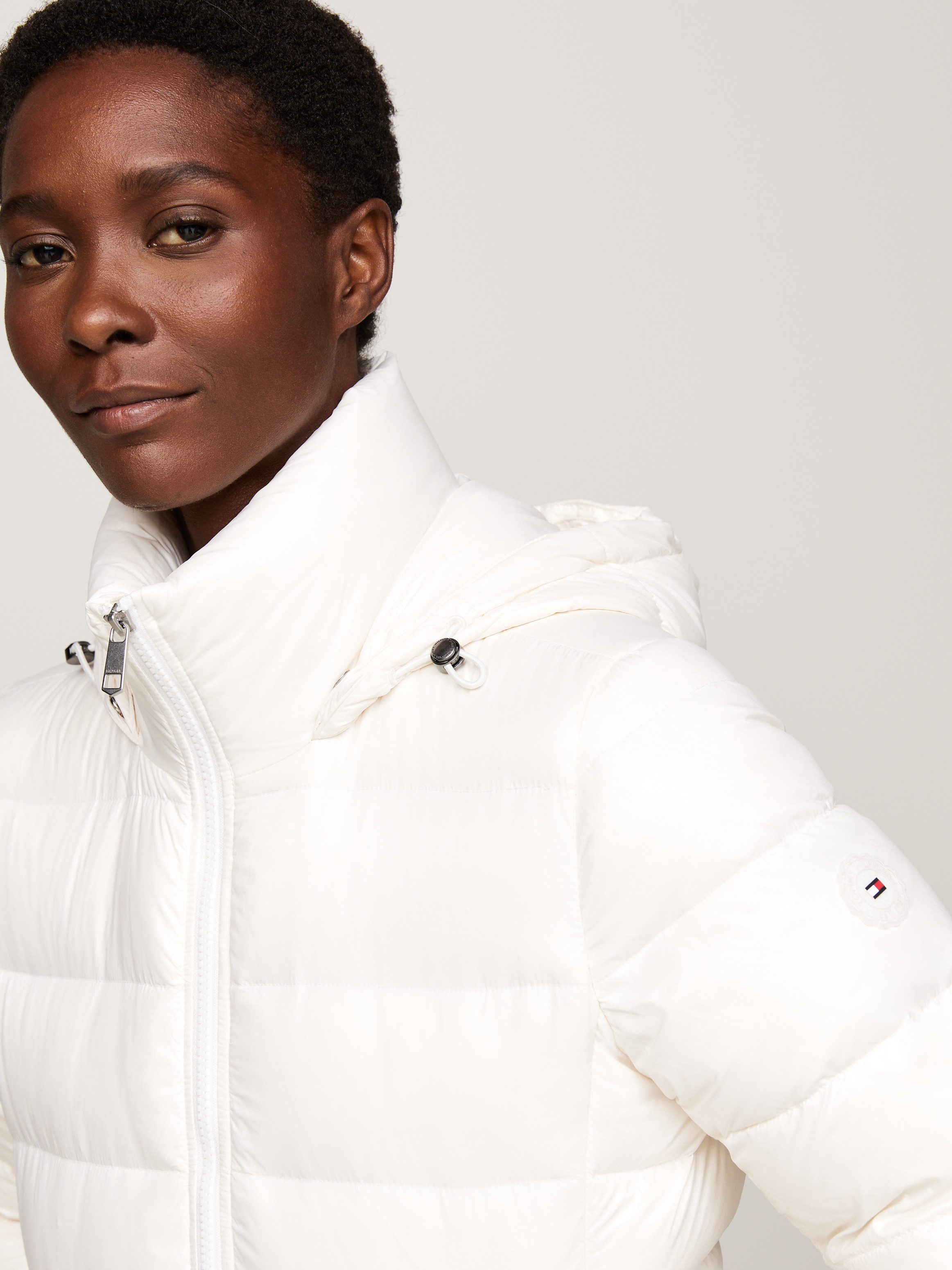 Tommy Hilfiger Gewatteerde jas met gestempeld logo