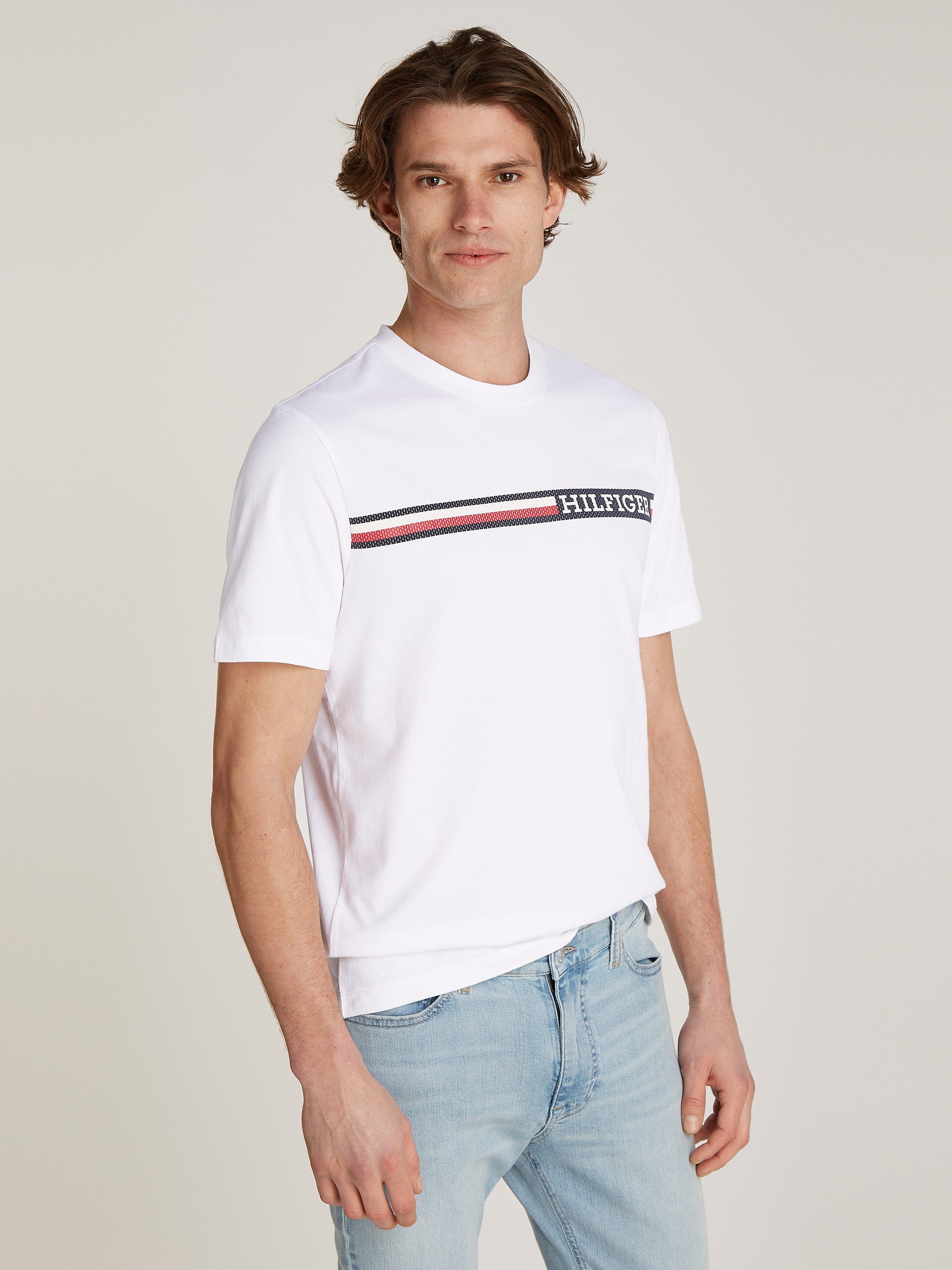Tommy Hilfiger T-shirt CHEST STRIPE TEE