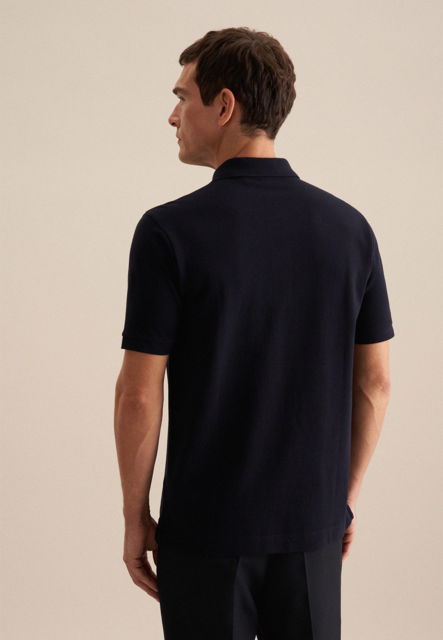 seidensticker Poloshirt Regular Polo Uni