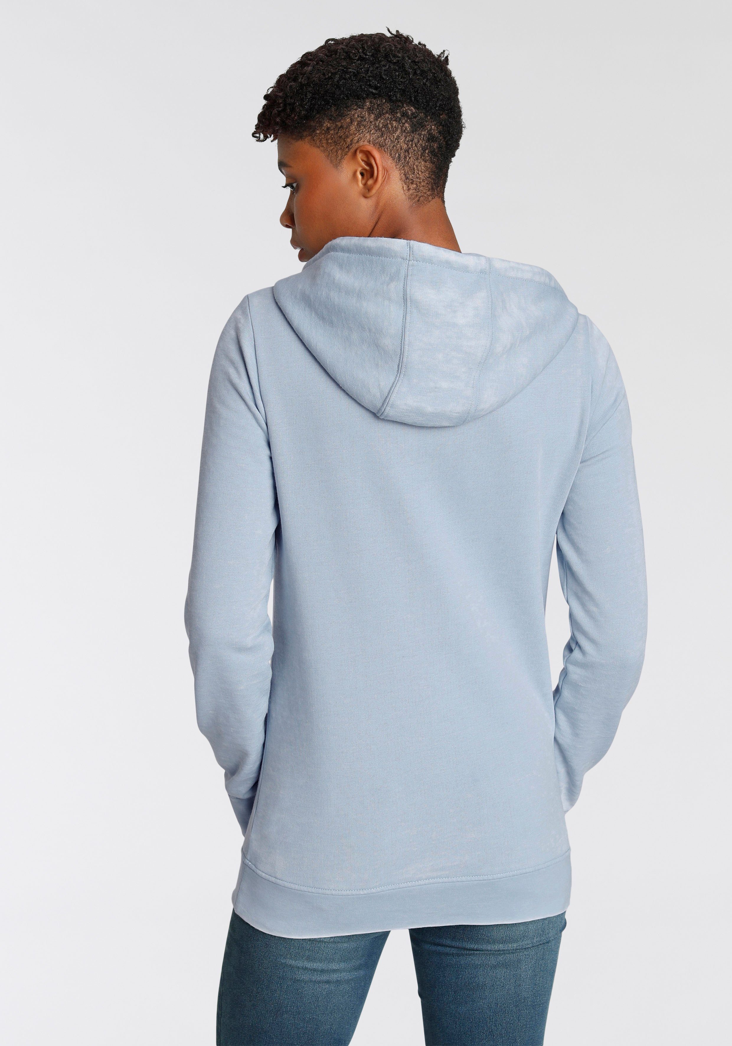 Arizona Hoodie Lange mouwen, figuurvolgend, van katoenmix